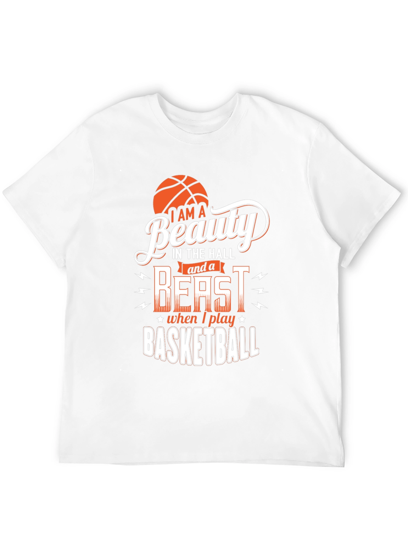 Beauty & Beast Basketball Graphic Tee