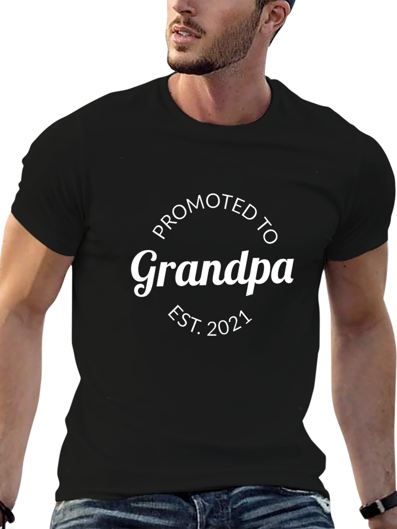 Promoted to Grandpa Est. 2021 T-Shirt