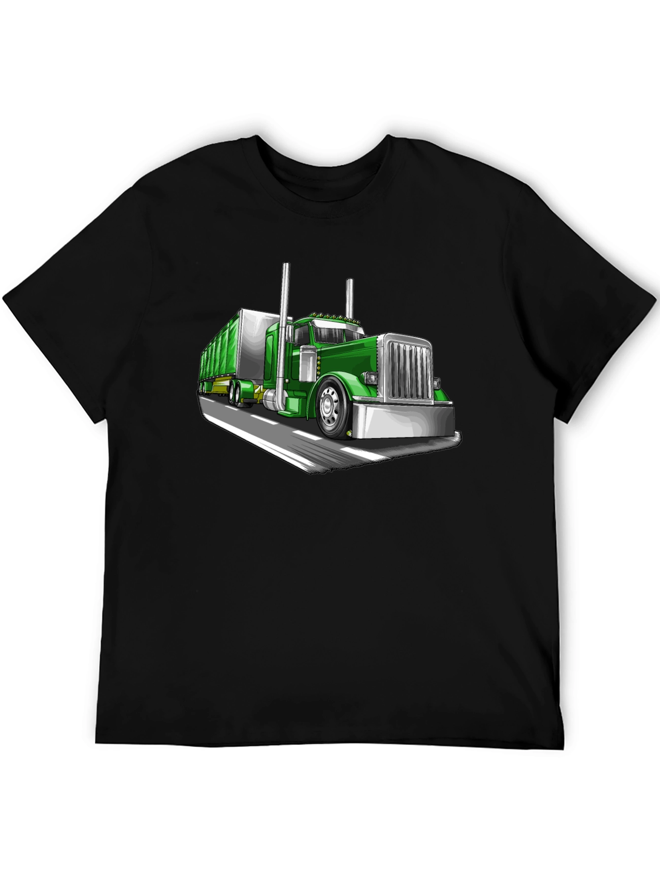 Green Truck Graphic Tee - Bold & Stylish
