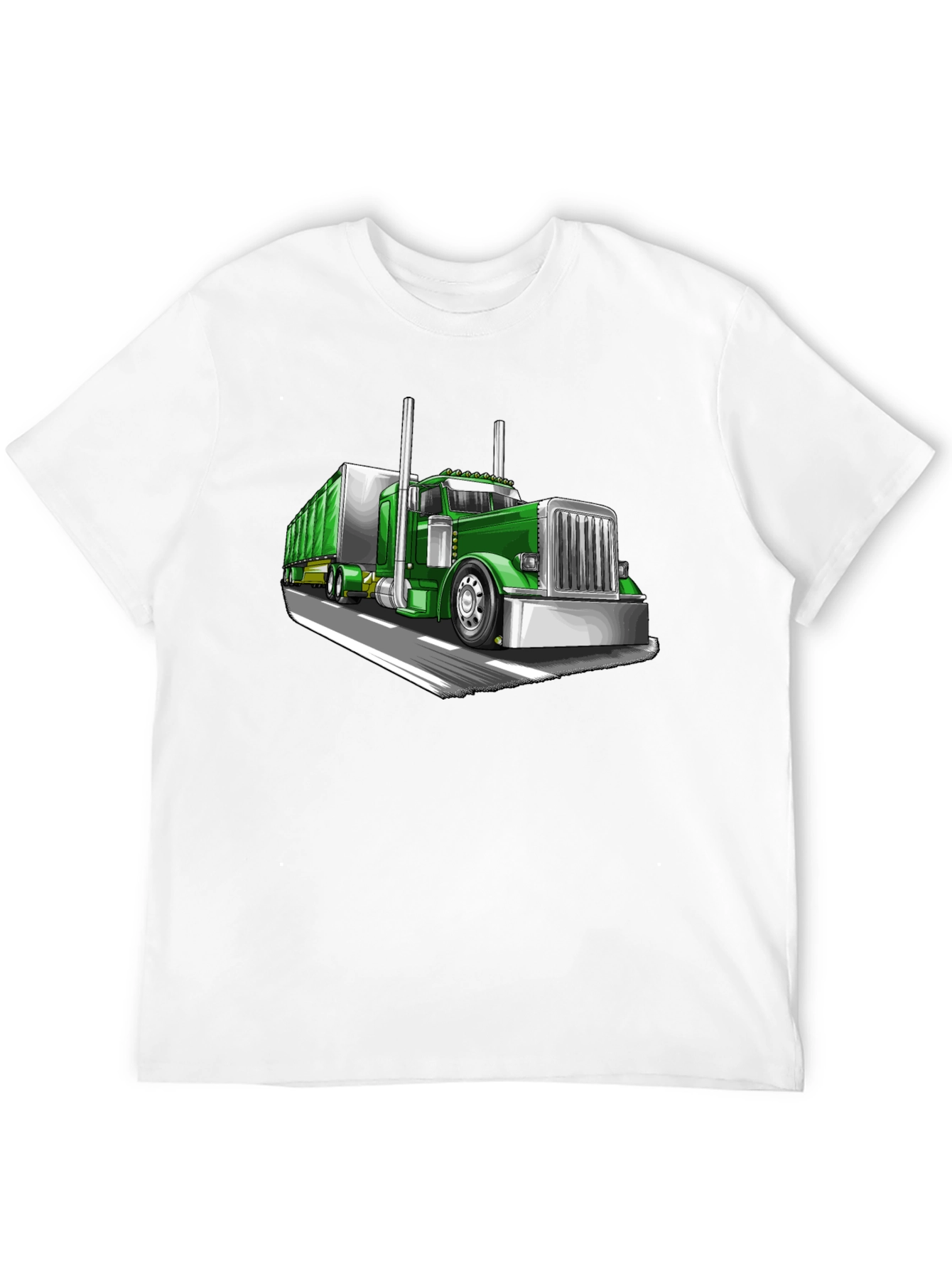Green Truck Graphic Tee - Bold & Stylish
