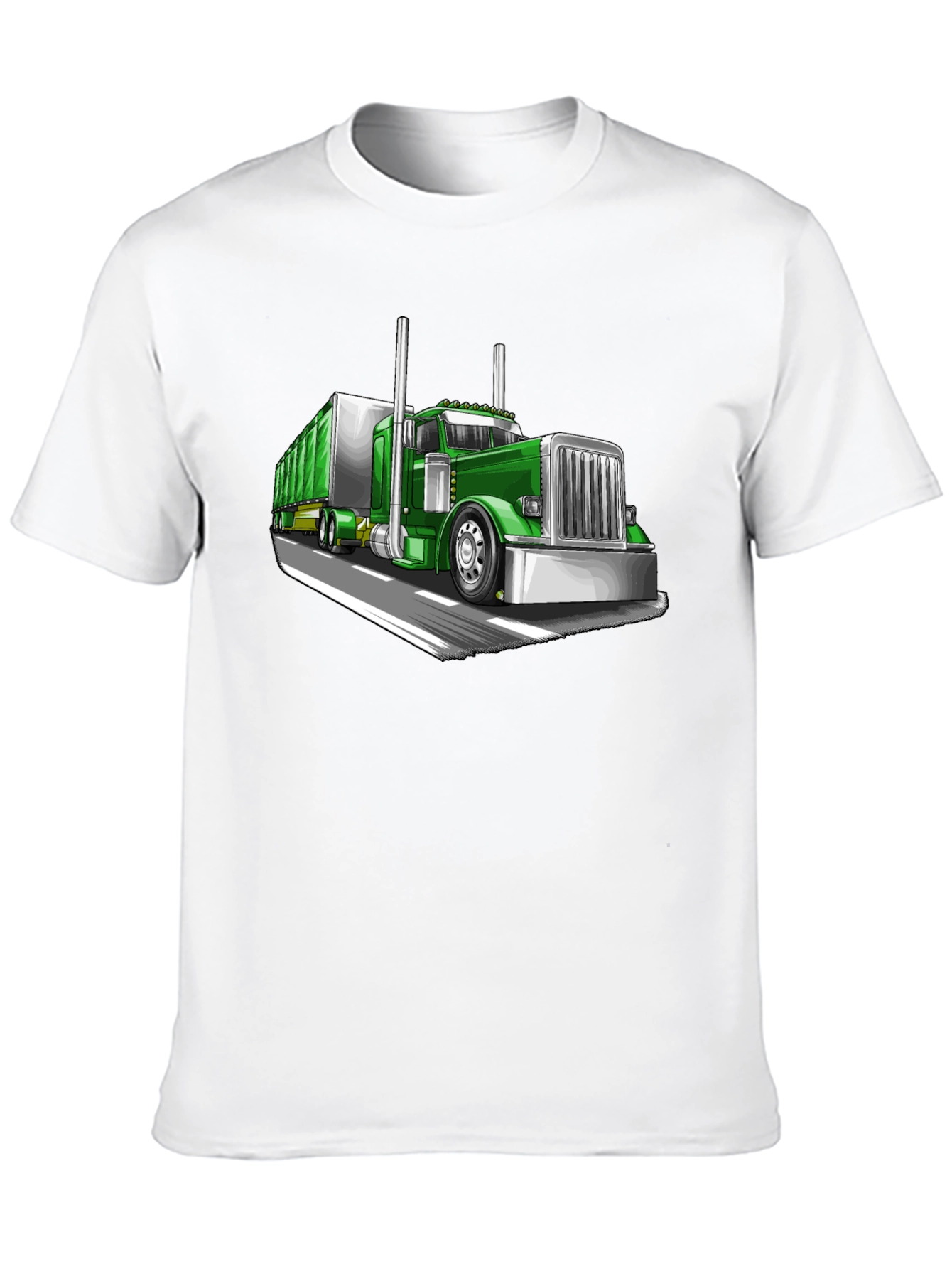 Green Truck Graphic Tee - Bold & Stylish