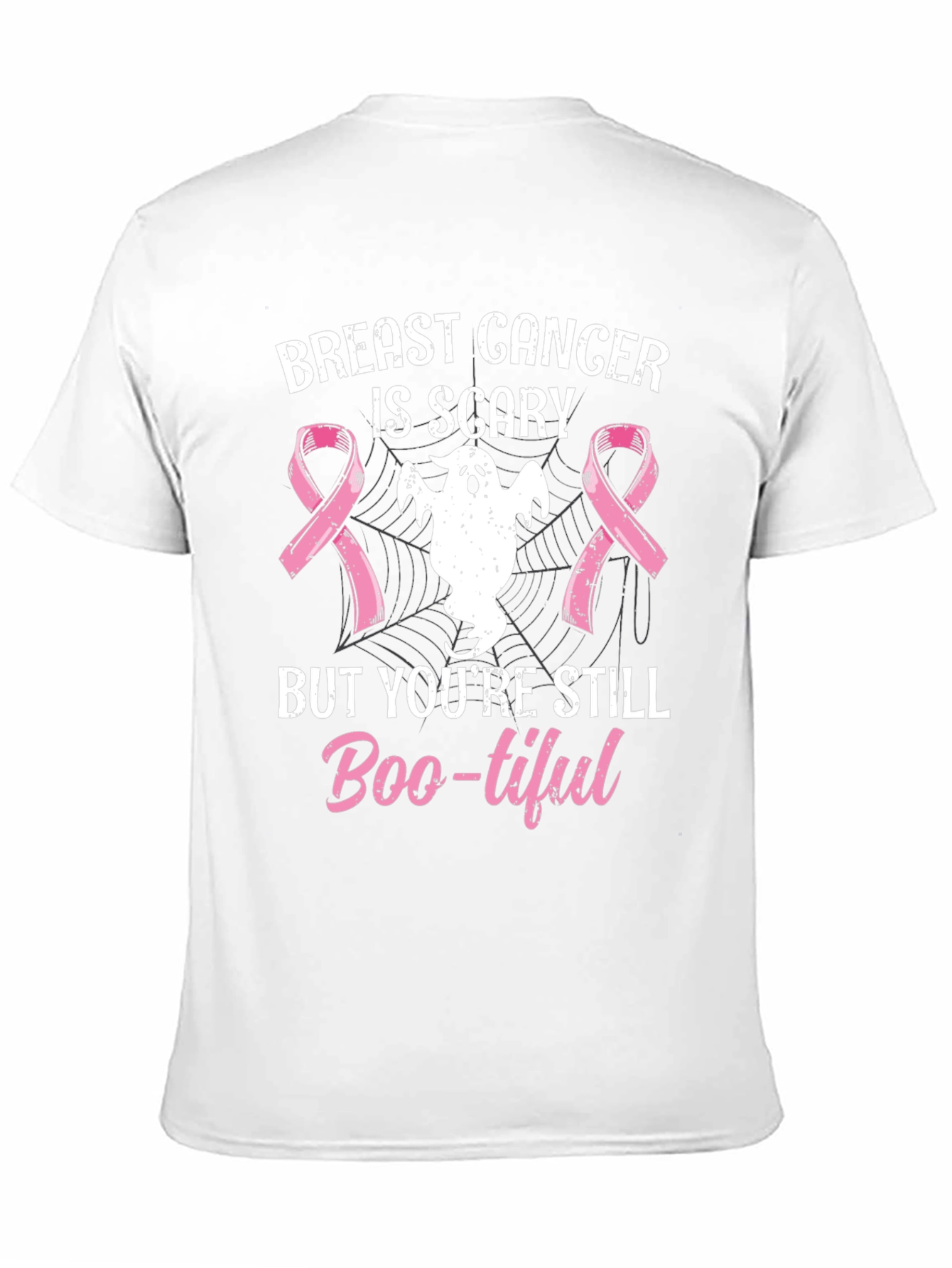 Boo-tiful Breast Cancer Awareness Ghost T-Shirt