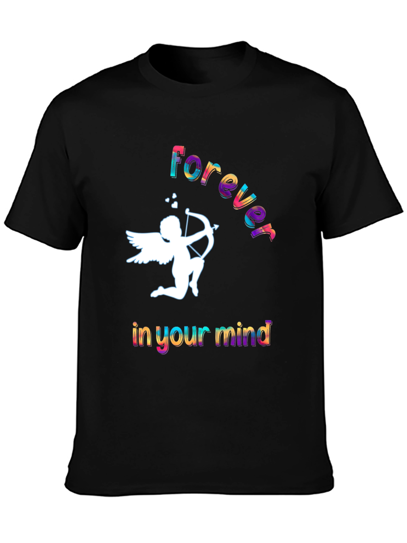 Forever in Your Mind Black Graphic T-Shirt
