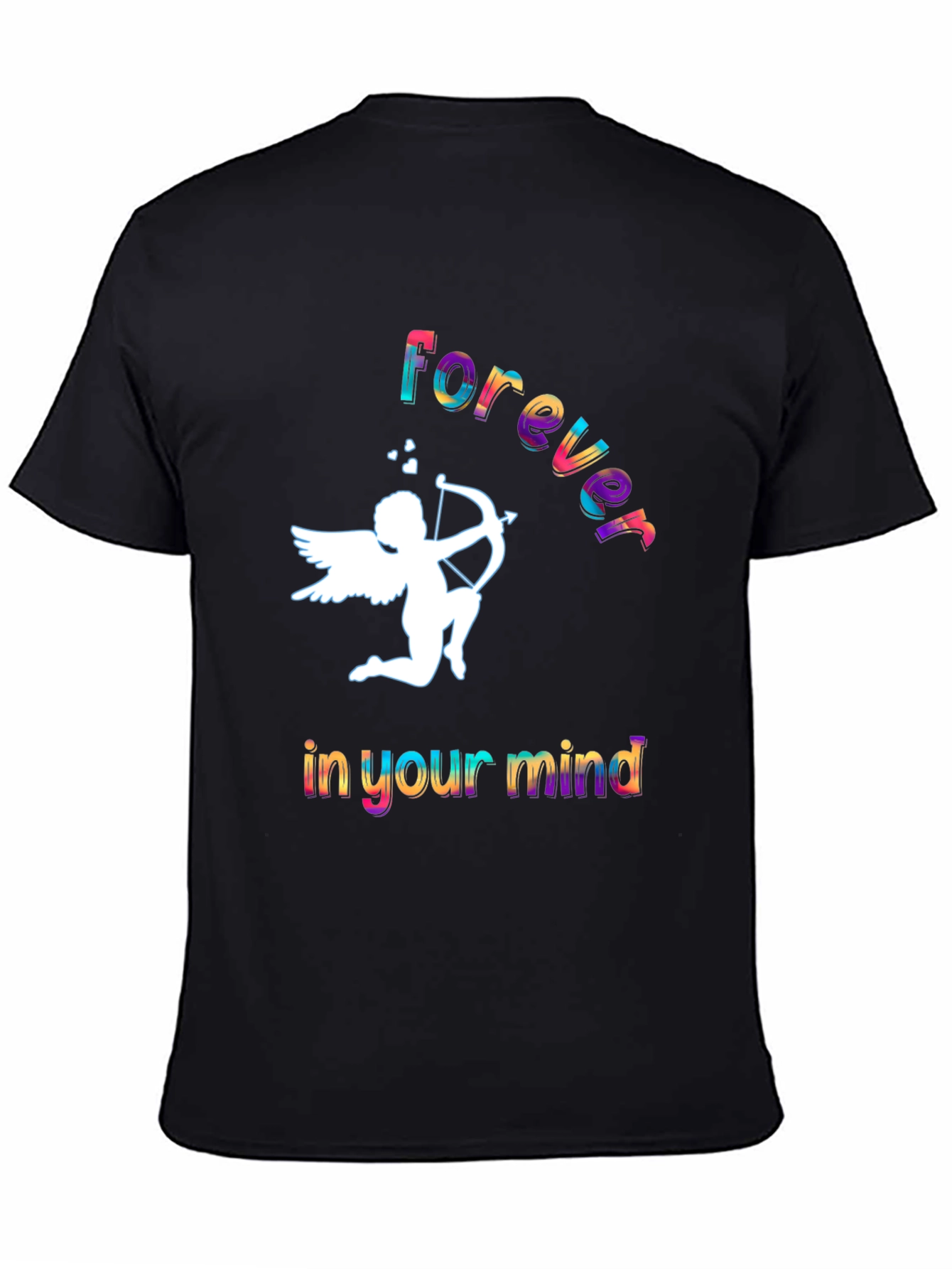 Forever in Your Mind Black Graphic T-Shirt