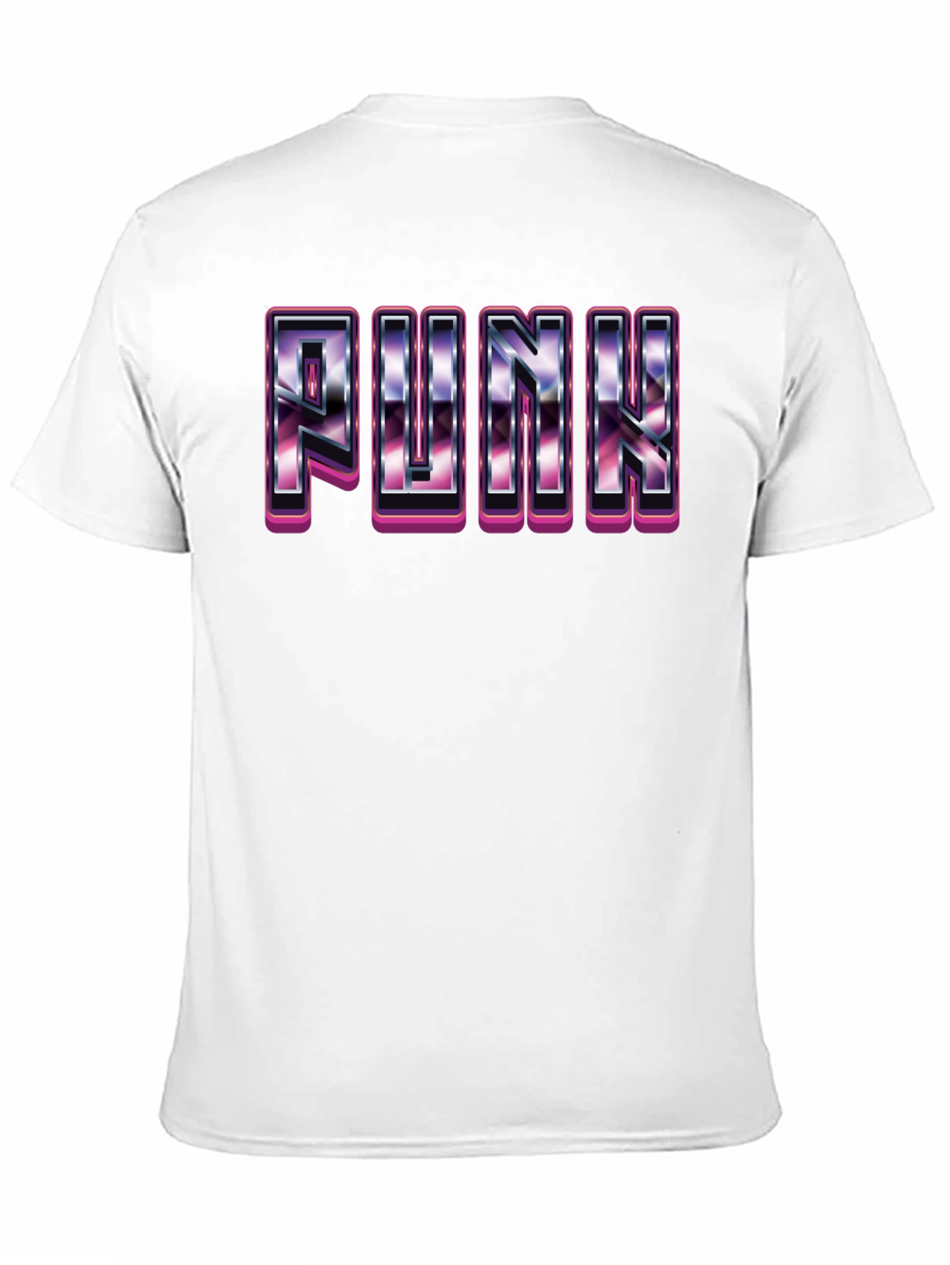 Retro Punk Graphic Tee - Black