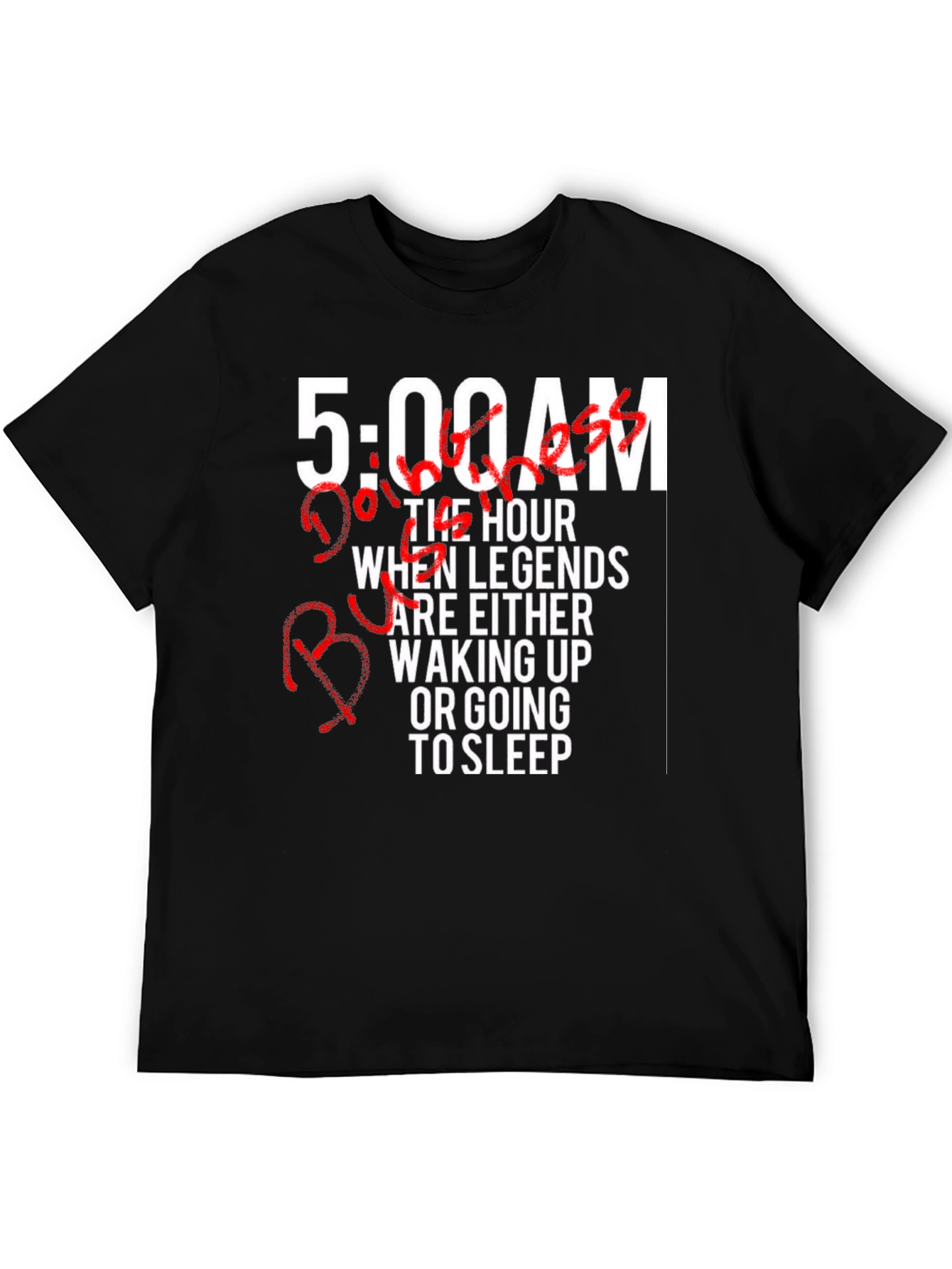 Legends 5:00 AM T-Shirt - Motivational Fitness Apparel