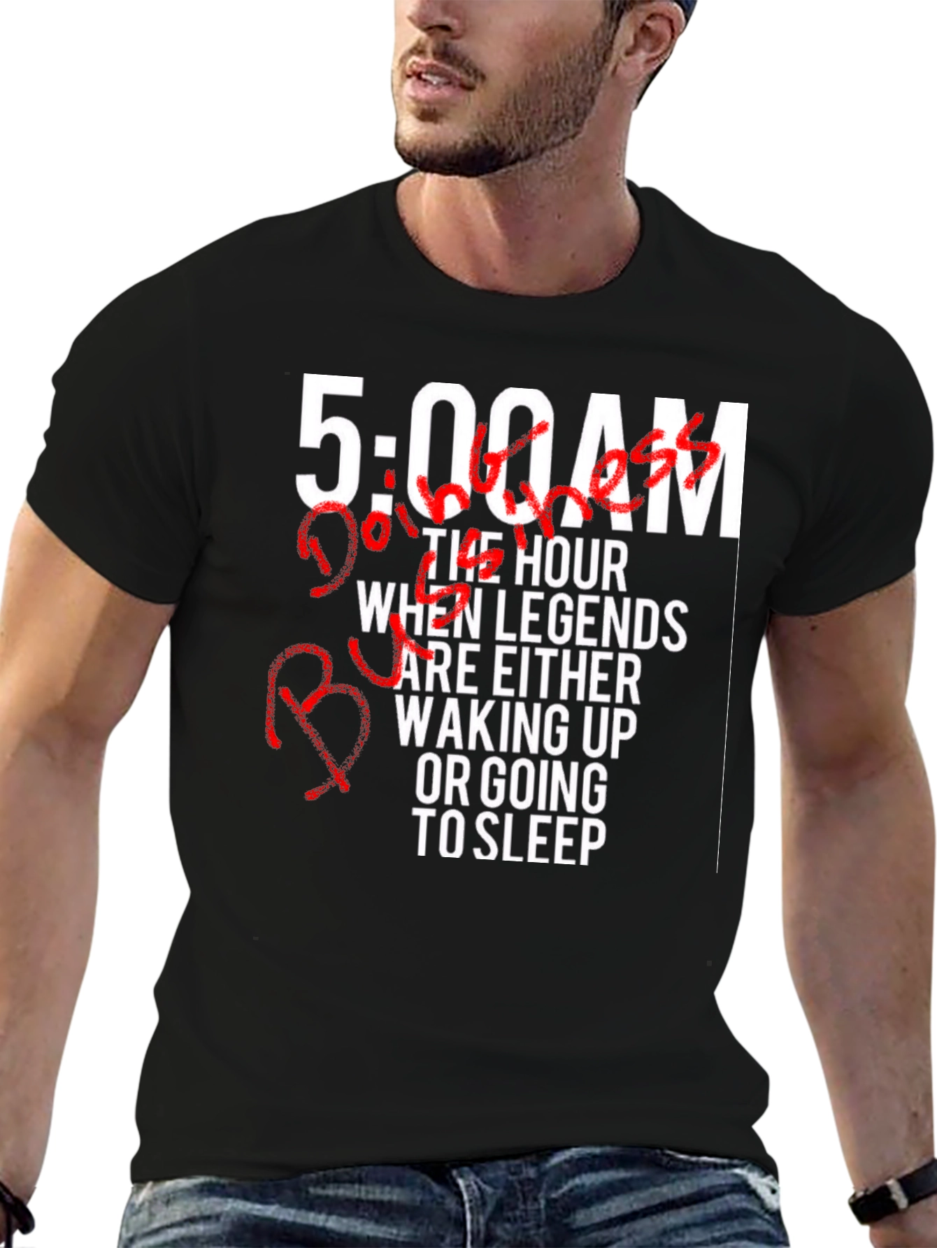 Legends 5:00 AM T-Shirt - Motivational Fitness Apparel