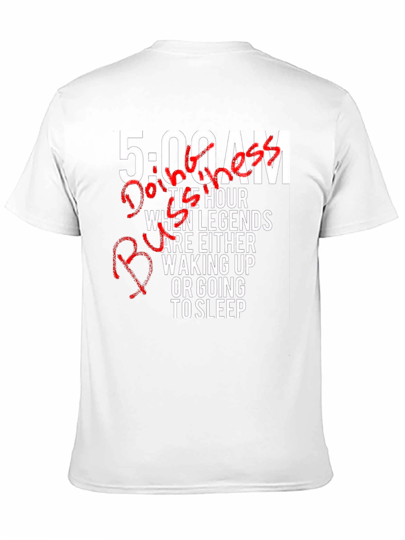 Legends 5:00 AM T-Shirt - Motivational Fitness Apparel