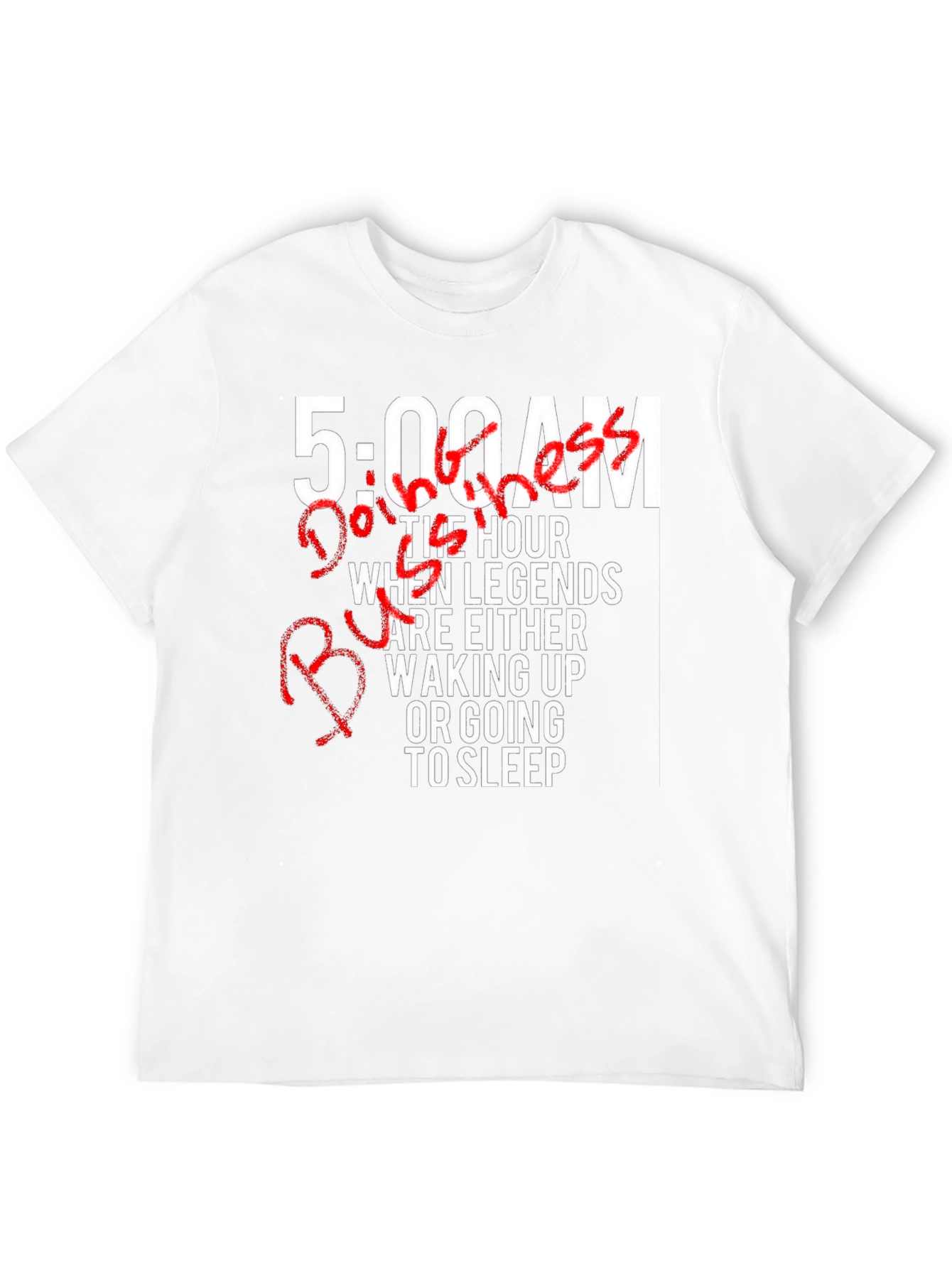 Legends 5:00 AM T-Shirt - Motivational Fitness Apparel