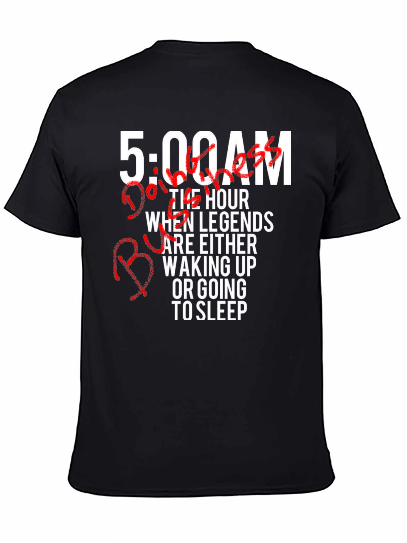 Legends 5:00 AM T-Shirt - Motivational Fitness Apparel