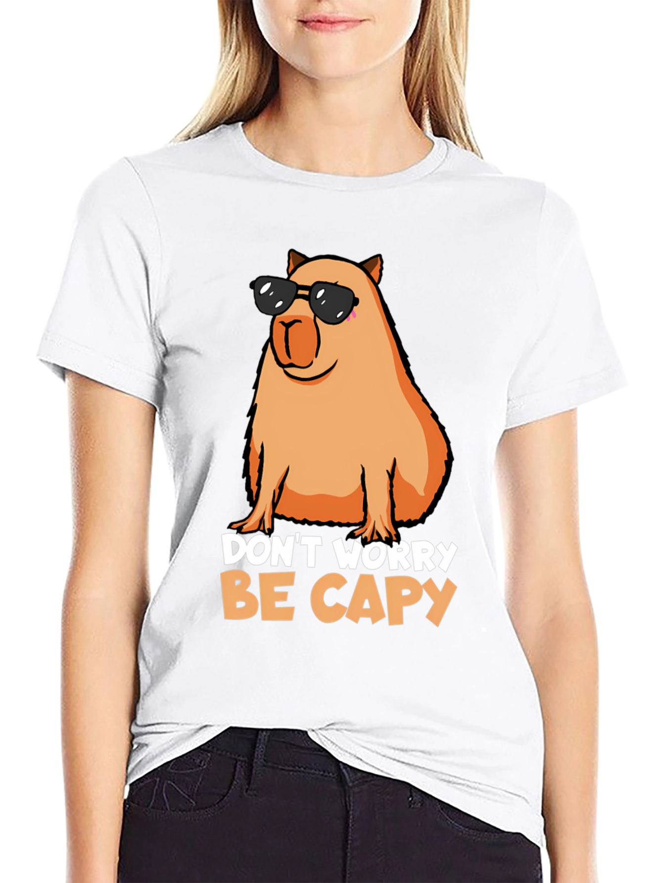 Dont Worry Be Capy T-Shirt
