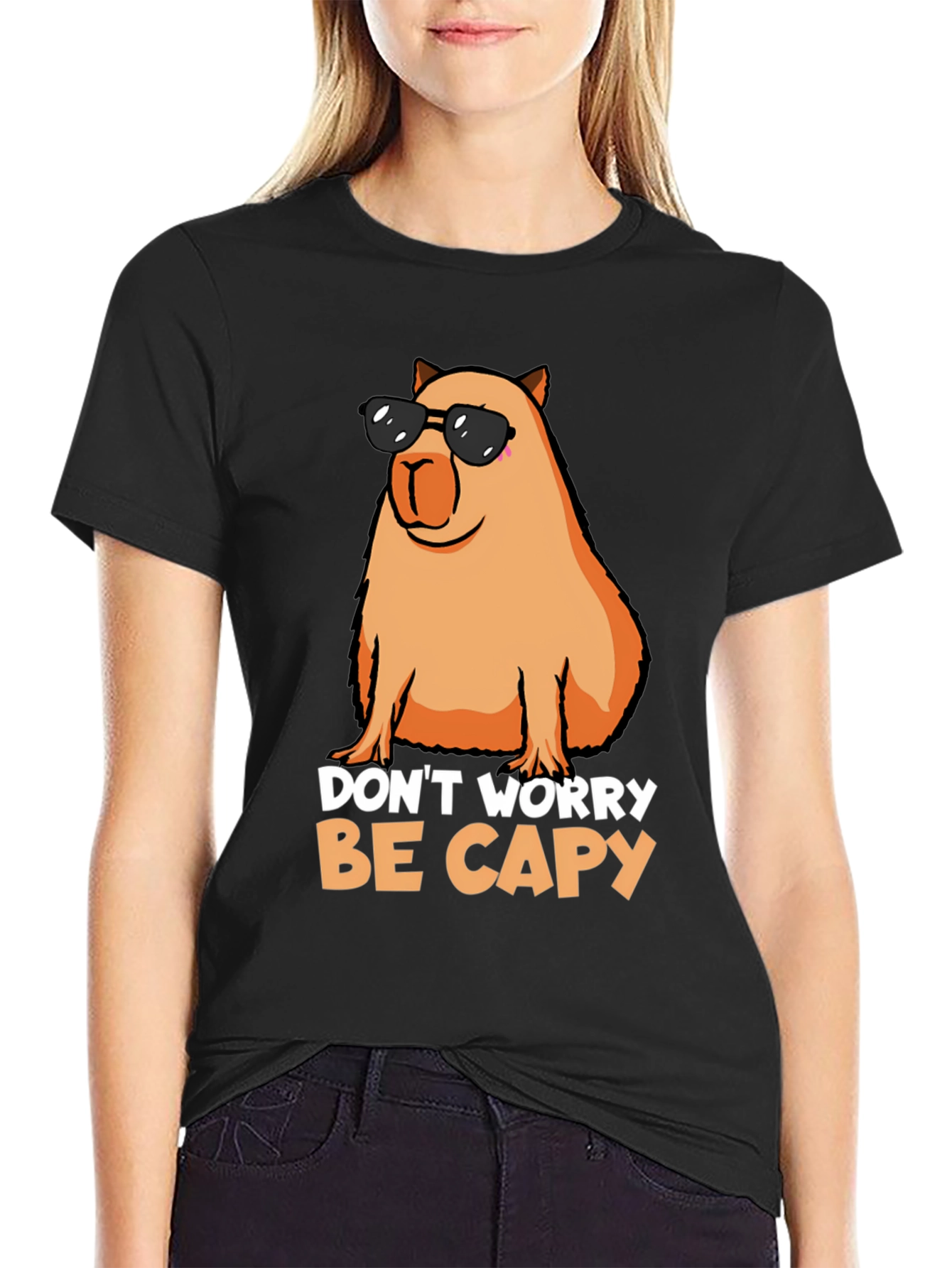 Dont Worry Be Capy T-Shirt