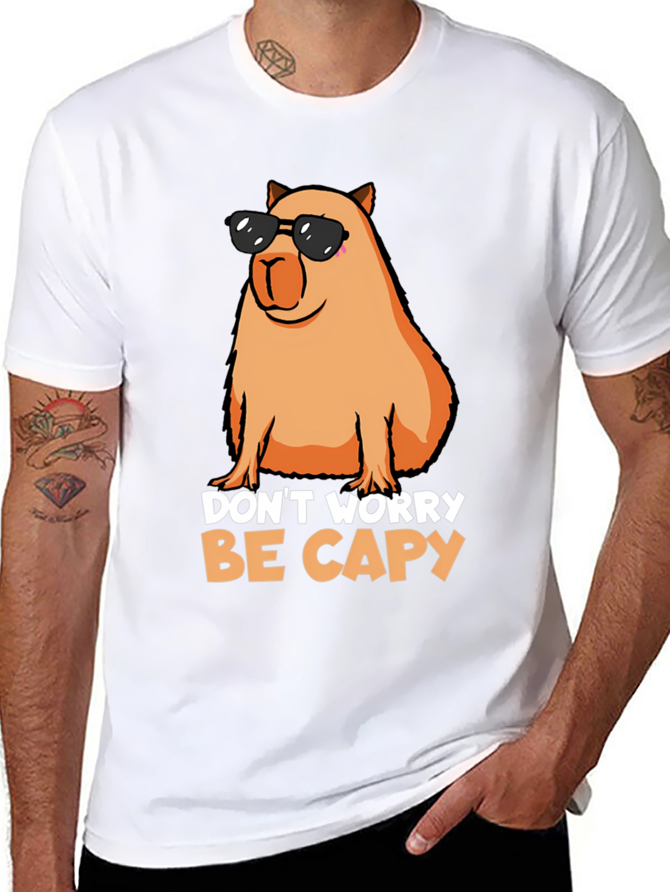 Dont Worry Be Capy T-Shirt