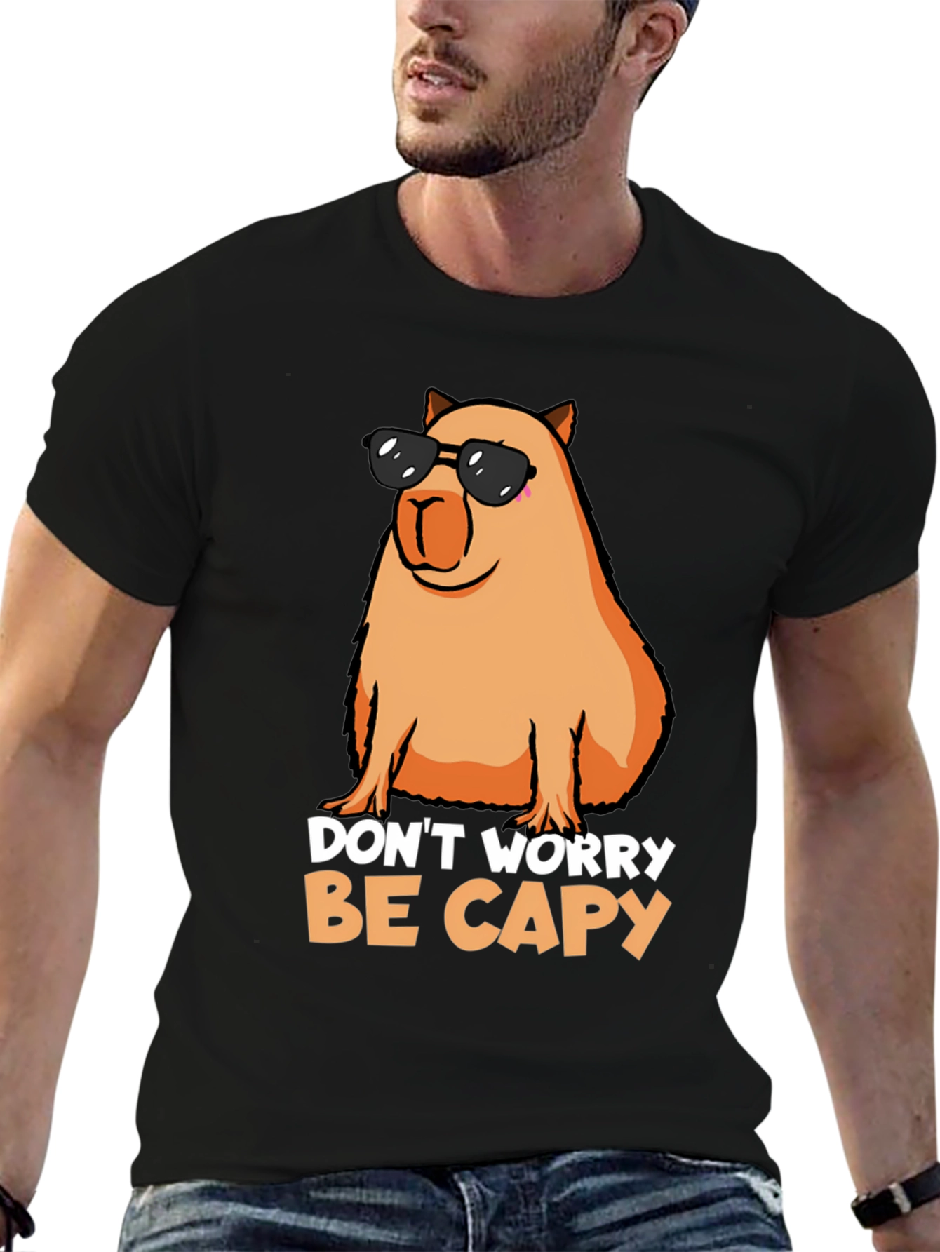 Dont Worry Be Capy T-Shirt