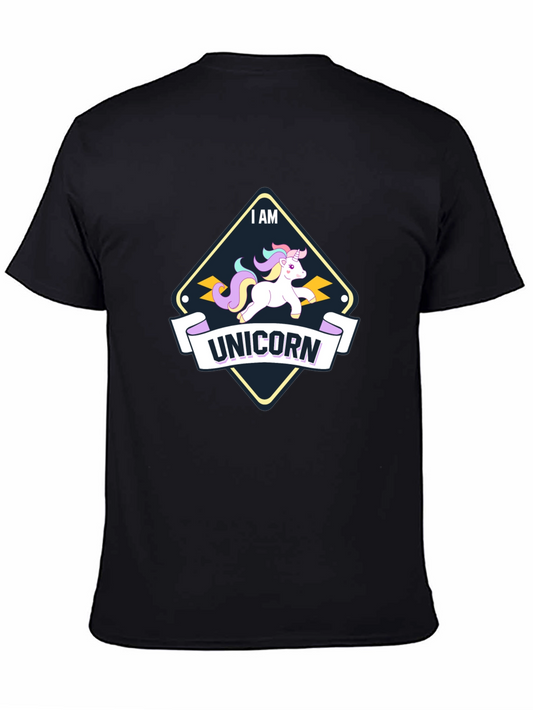 I Am Unicorn Black T-Shirt