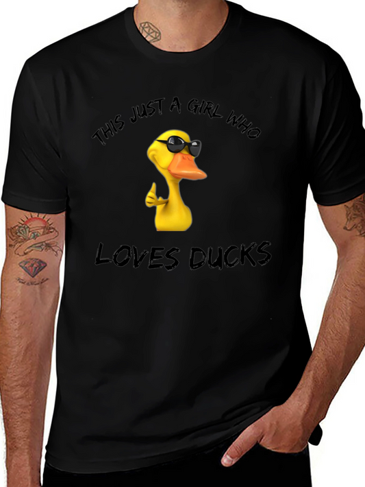 Funny Duck Lover T-Shirt - This Girl Loves Ducks!