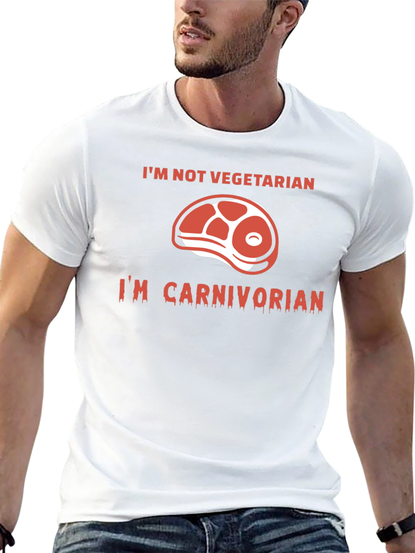 Im Not Vegetarian - Carnivore T-Shirt