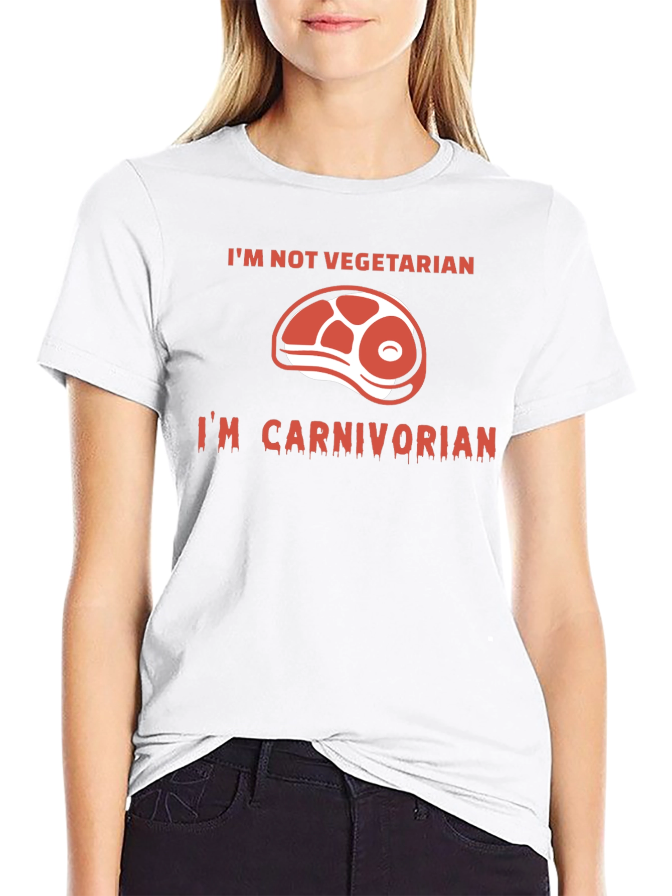 Im Not Vegetarian - Carnivore T-Shirt