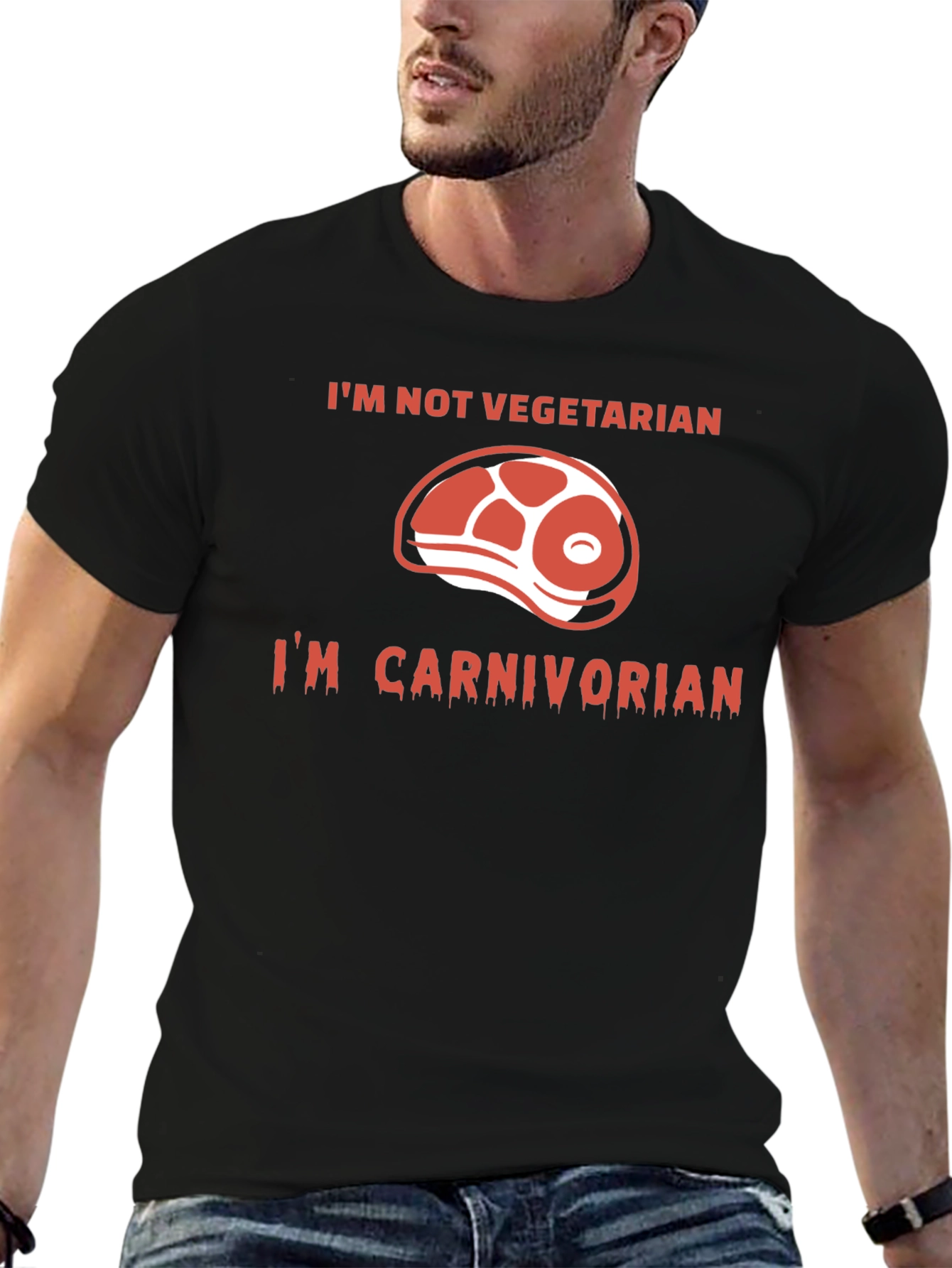 Im Not Vegetarian - Carnivore T-Shirt