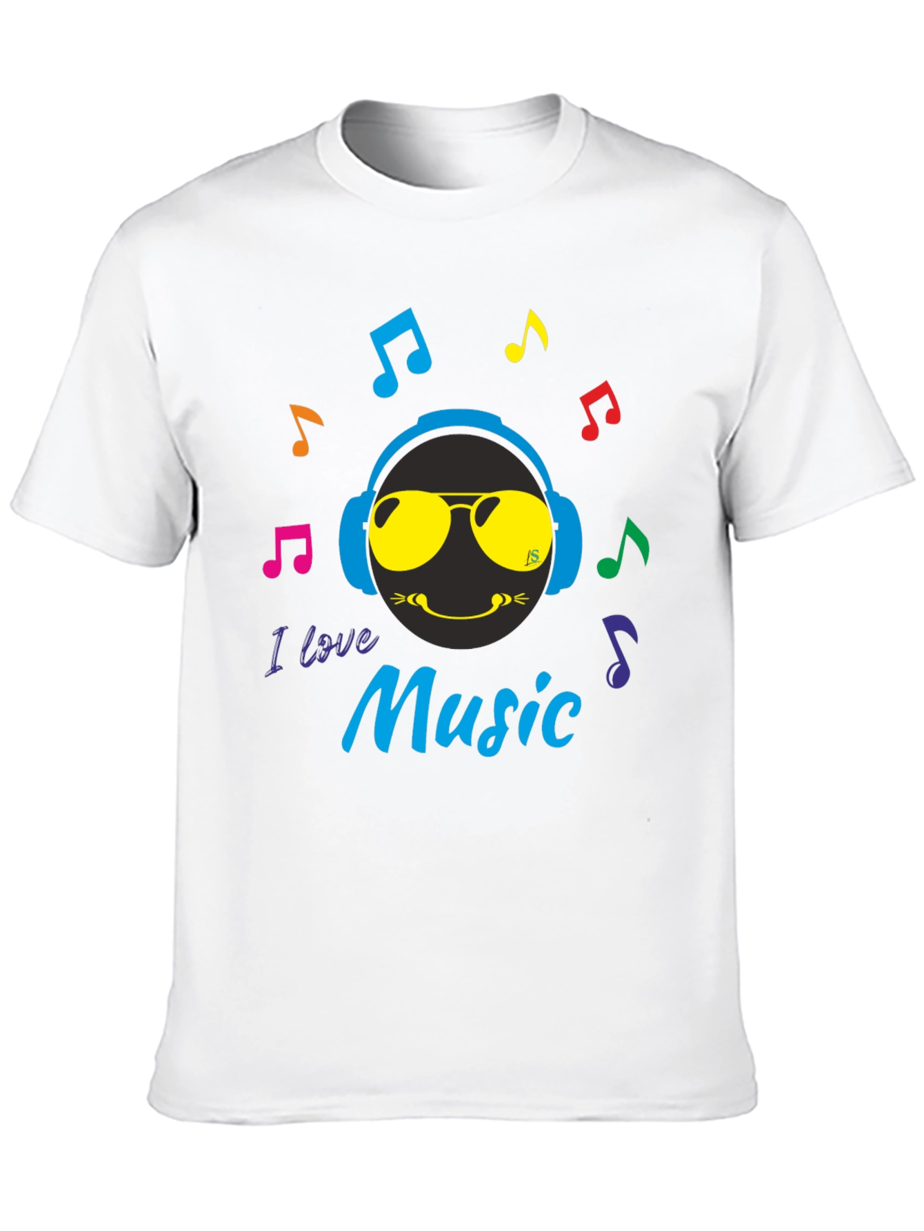 I Love Music Graphic T-Shirt