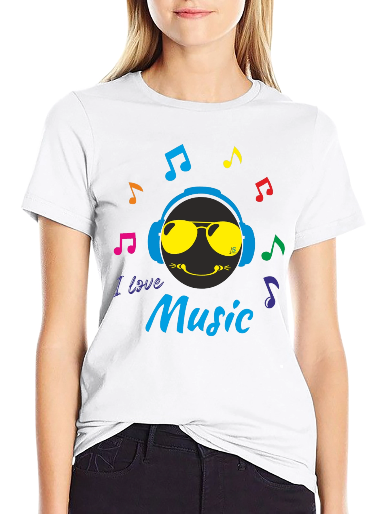 I Love Music Graphic T-Shirt