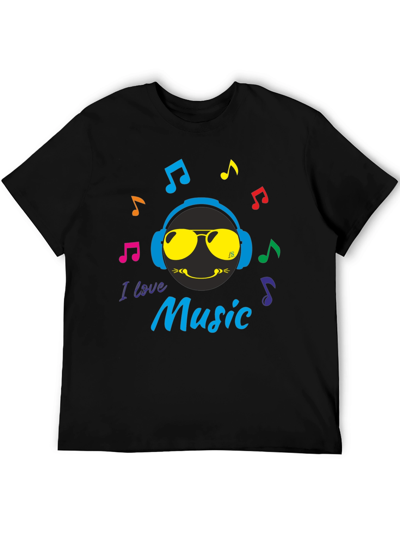 I Love Music Graphic T-Shirt