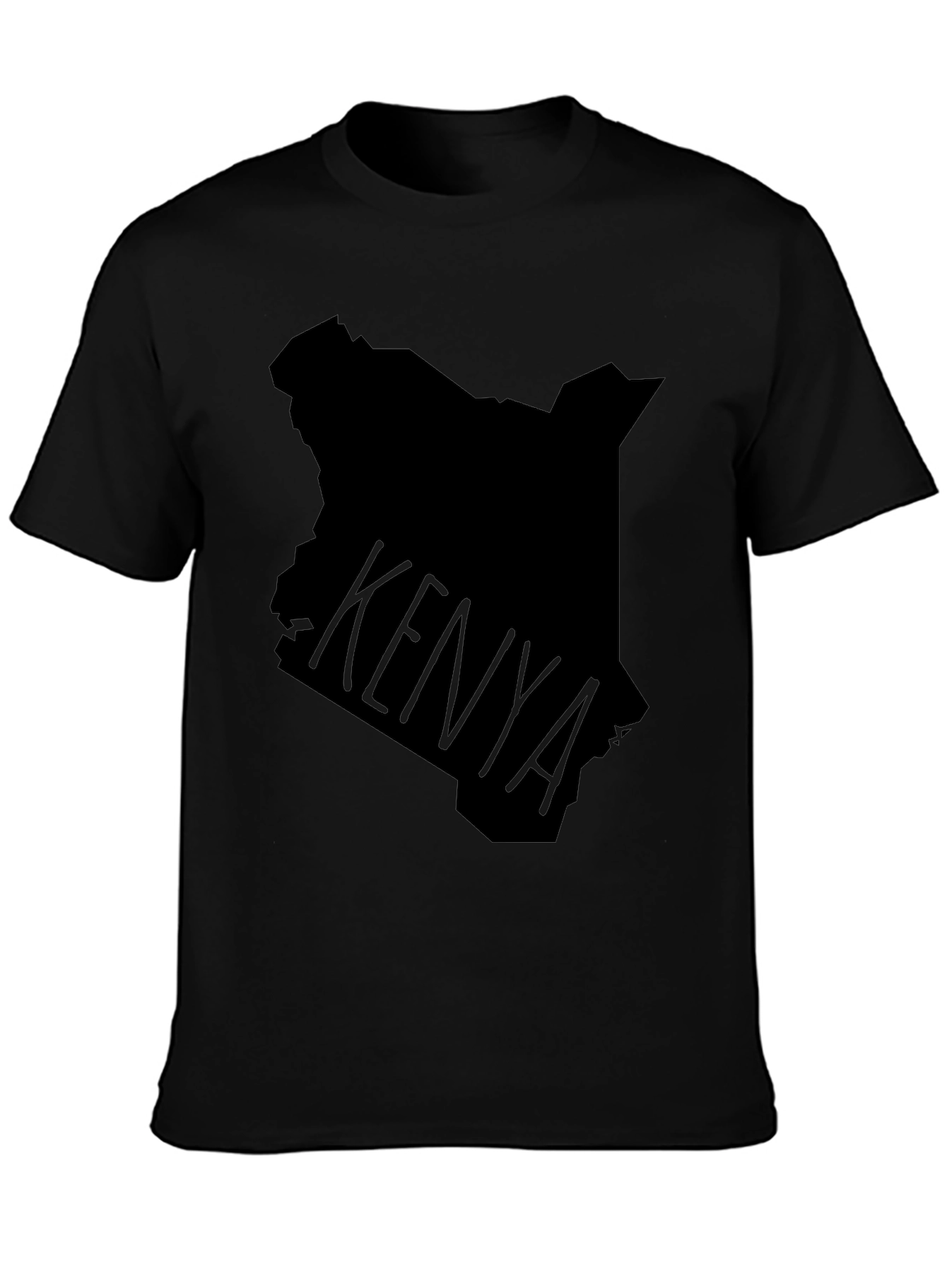 Kenya Map T-Shirt - Stylish Graphic Tee