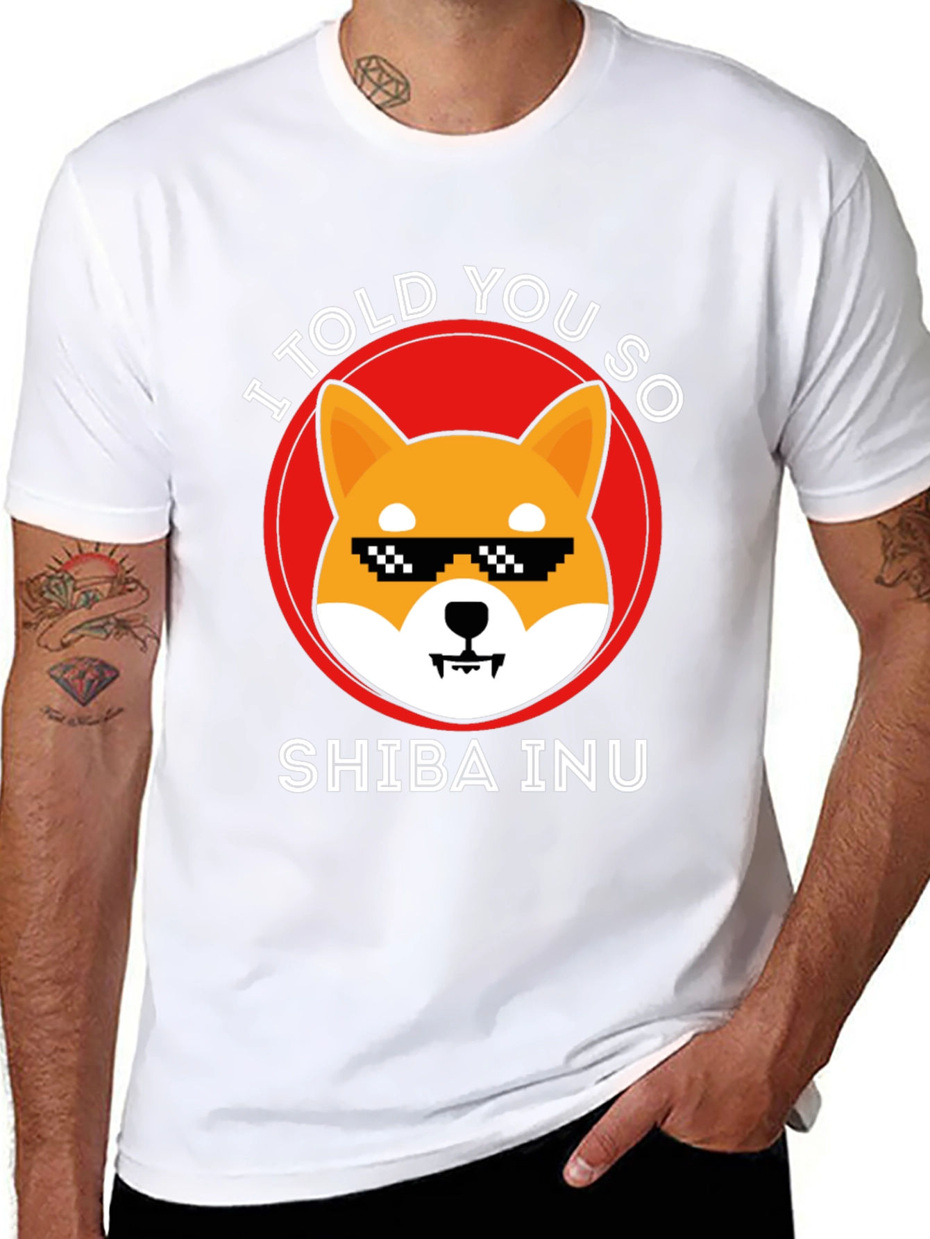 Shiba Inu Crypto T-Shirt - I Told You So!
