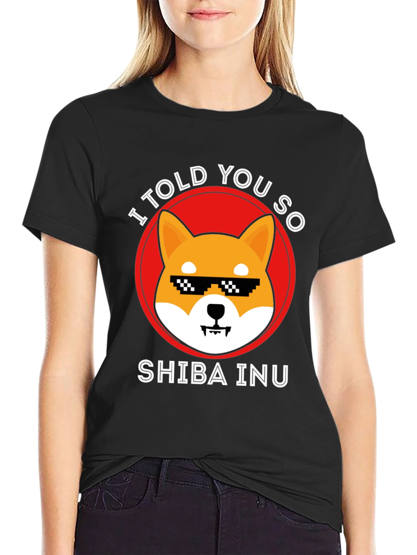 Shiba Inu Crypto T-Shirt - I Told You So!