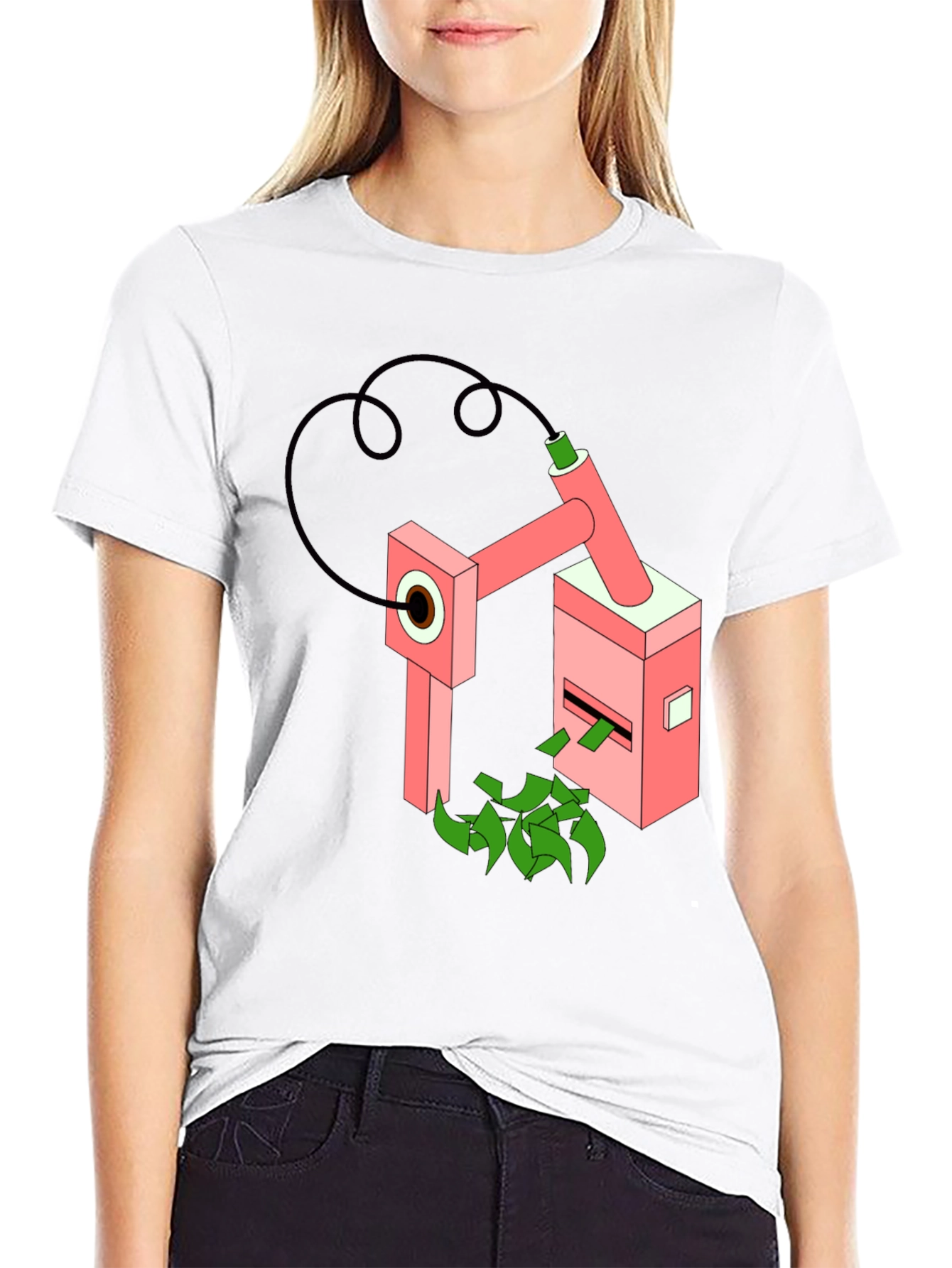 Money Machine Graphic Tee - Black