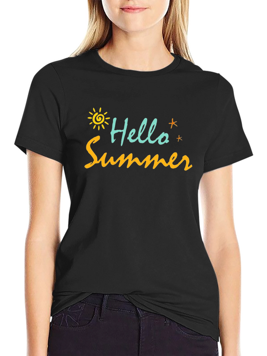 Hello Summer Graphic T-Shirt