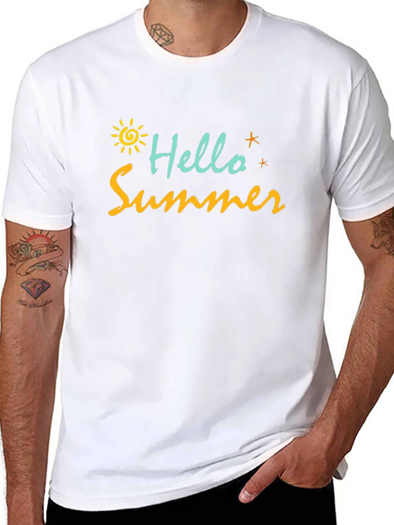 Hello Summer Graphic T-Shirt