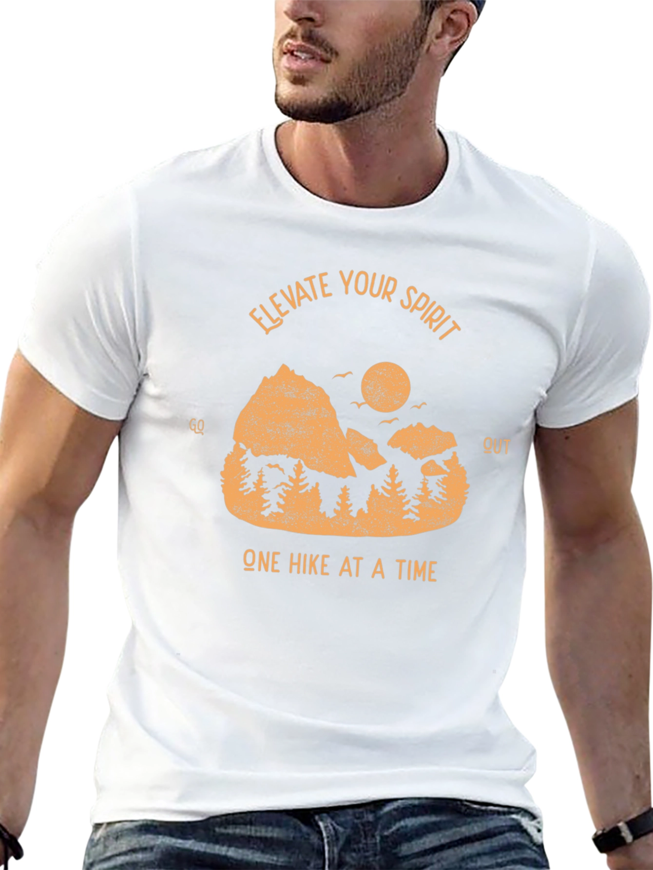 Elevate Your Spirit Hiking T-Shirt