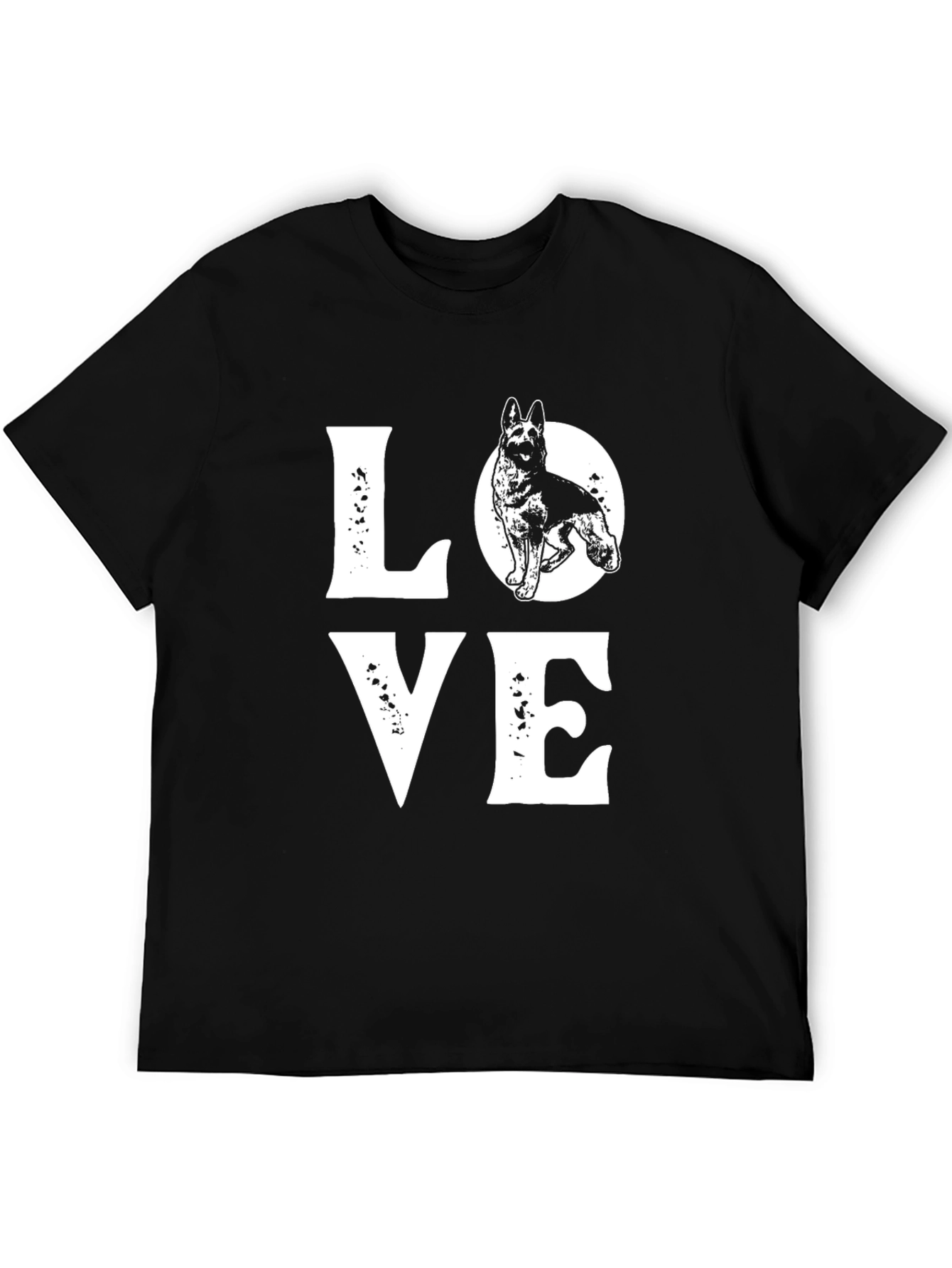Love German Shepherd Graphic Tee