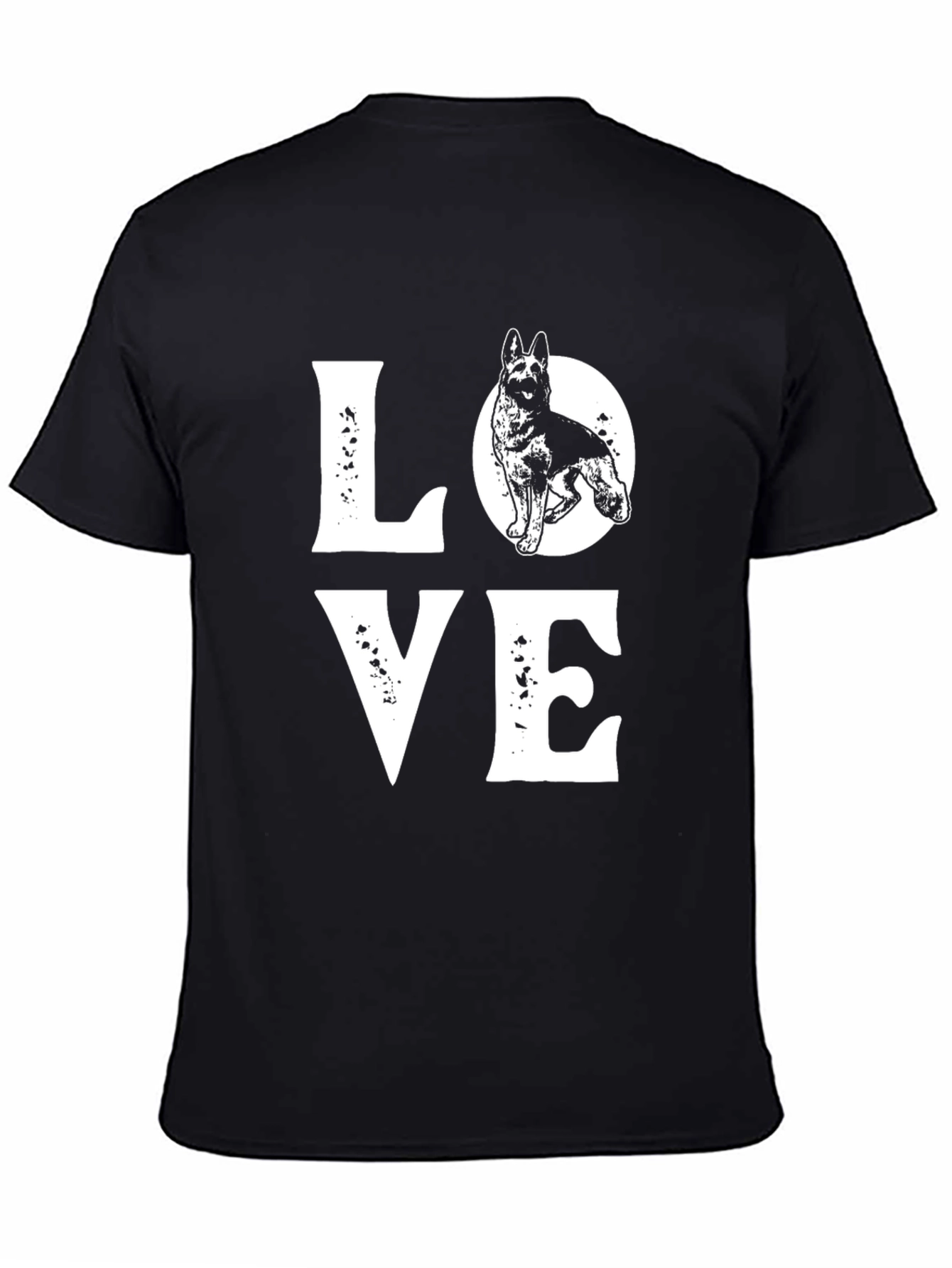 Love German Shepherd Graphic Tee