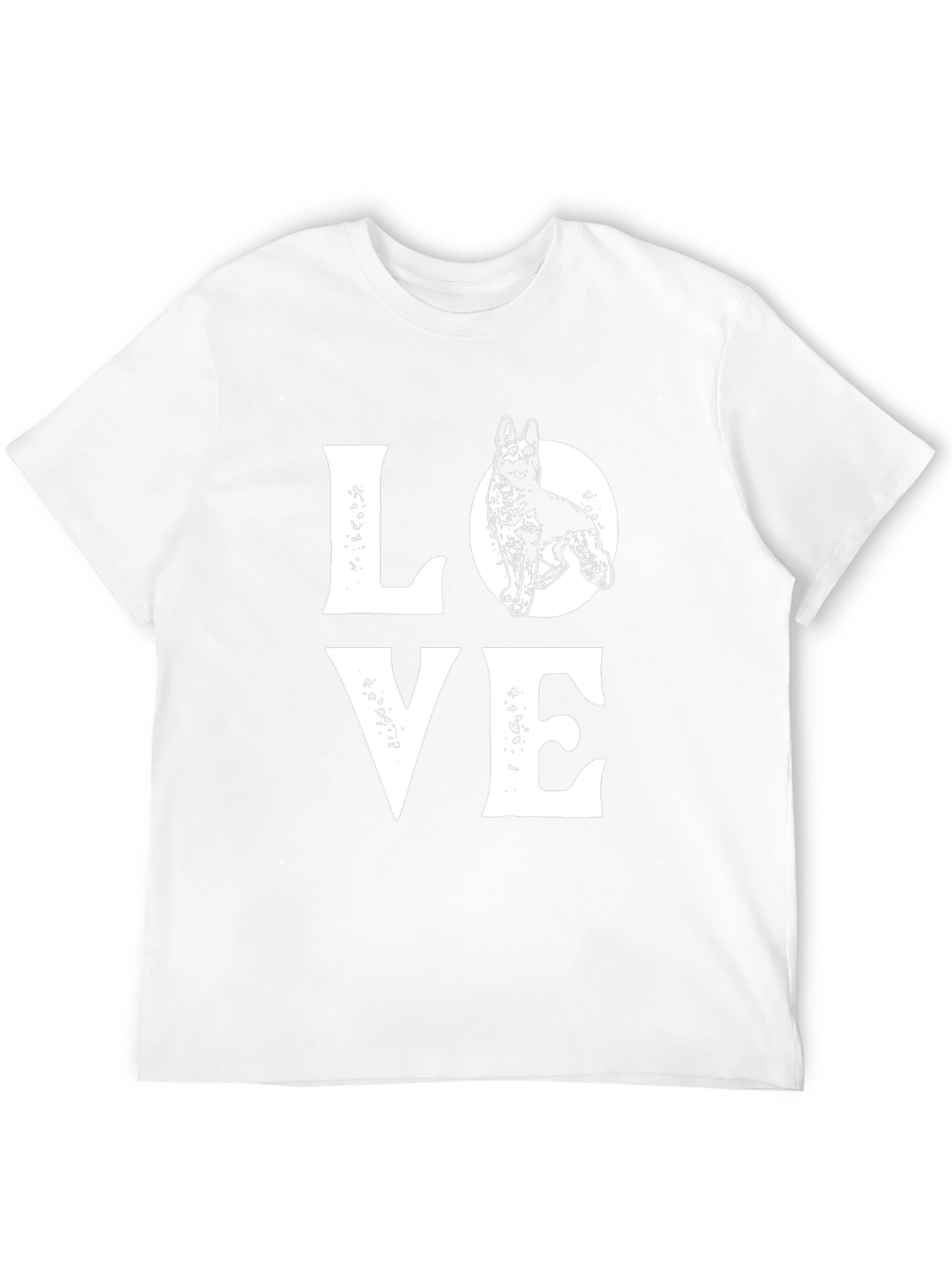 Love German Shepherd Graphic Tee