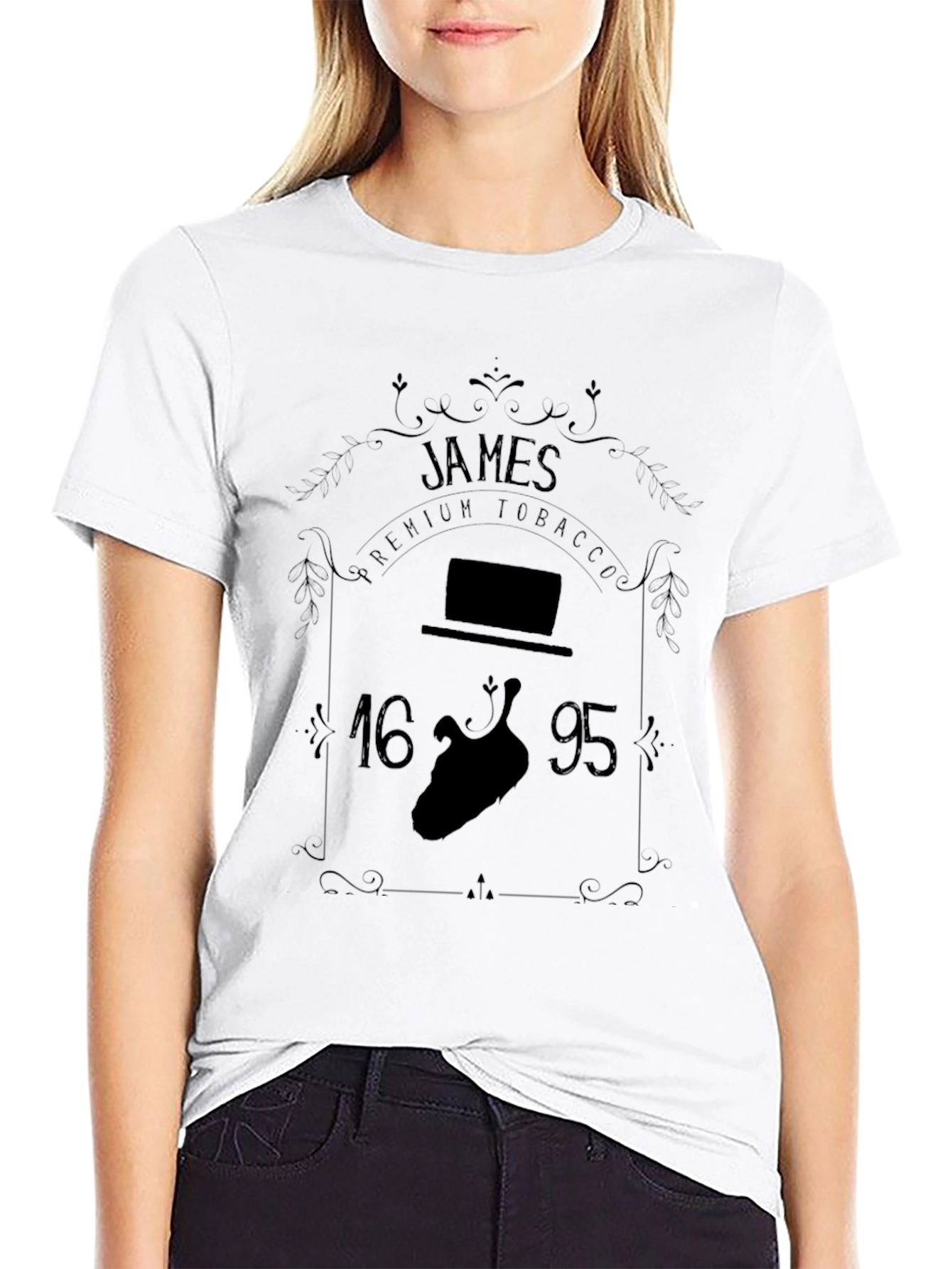James Premium Tobacco Black T-Shirt