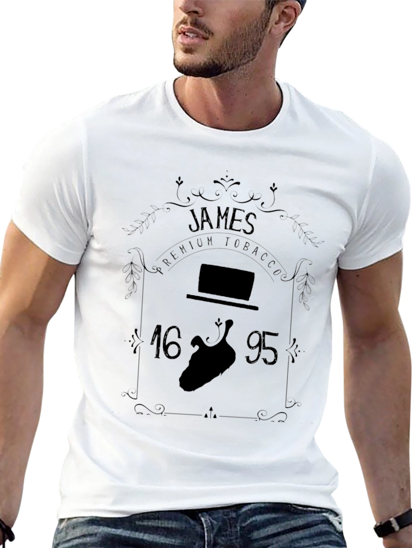 James Premium Tobacco Black T-Shirt