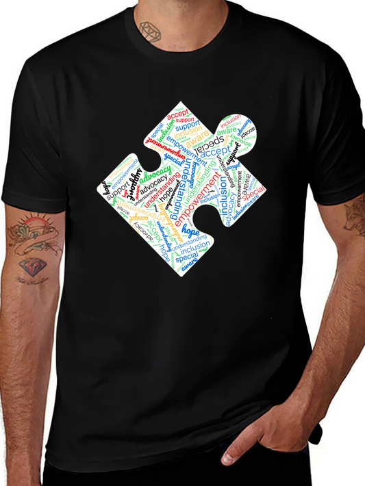 Autism Awareness Puzzle Piece T-Shirt