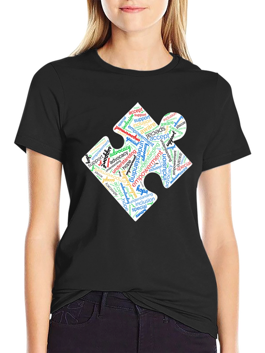 Autism Awareness Puzzle Piece T-Shirt