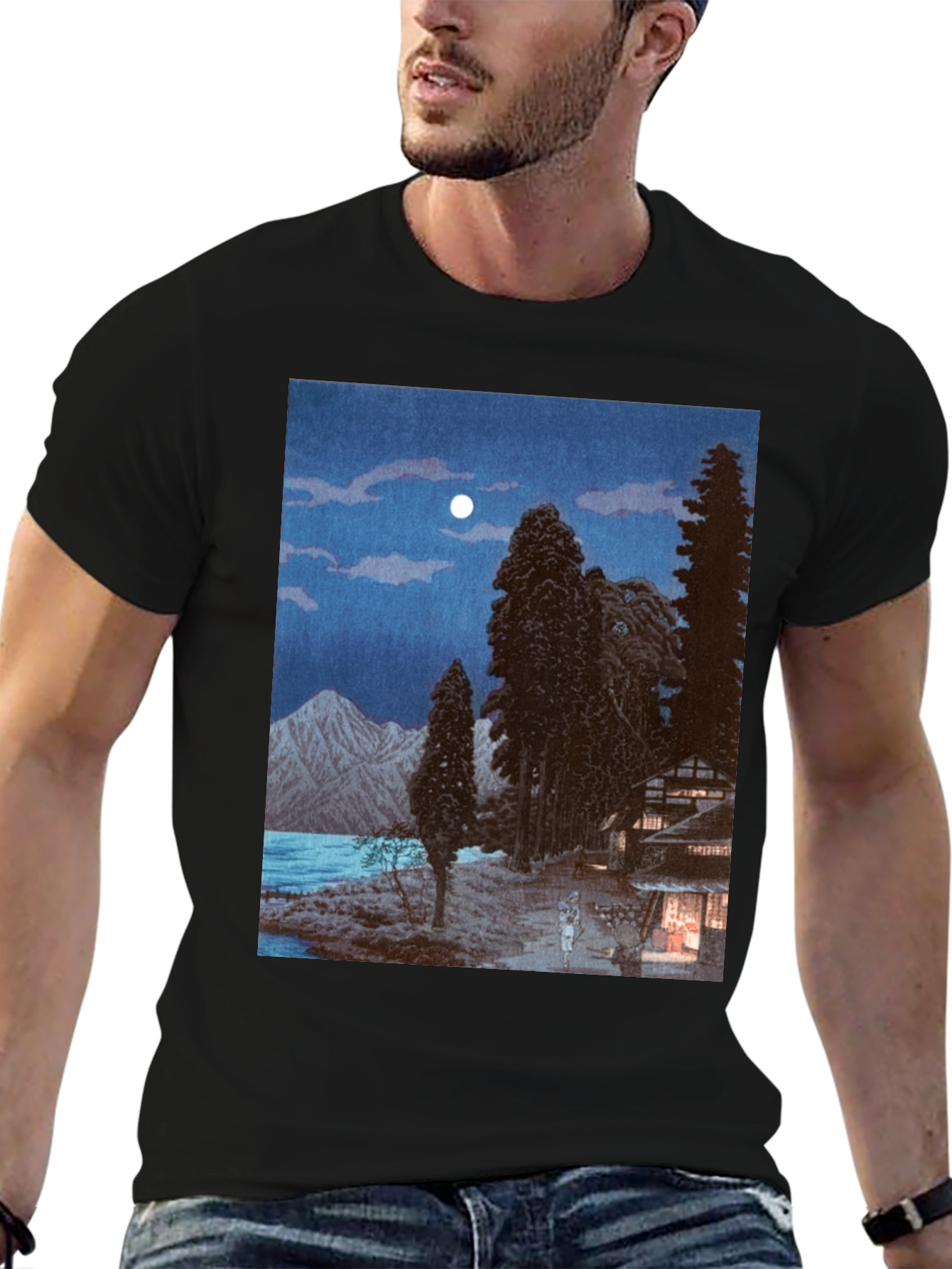 Scenic Landscape Graphic Tee