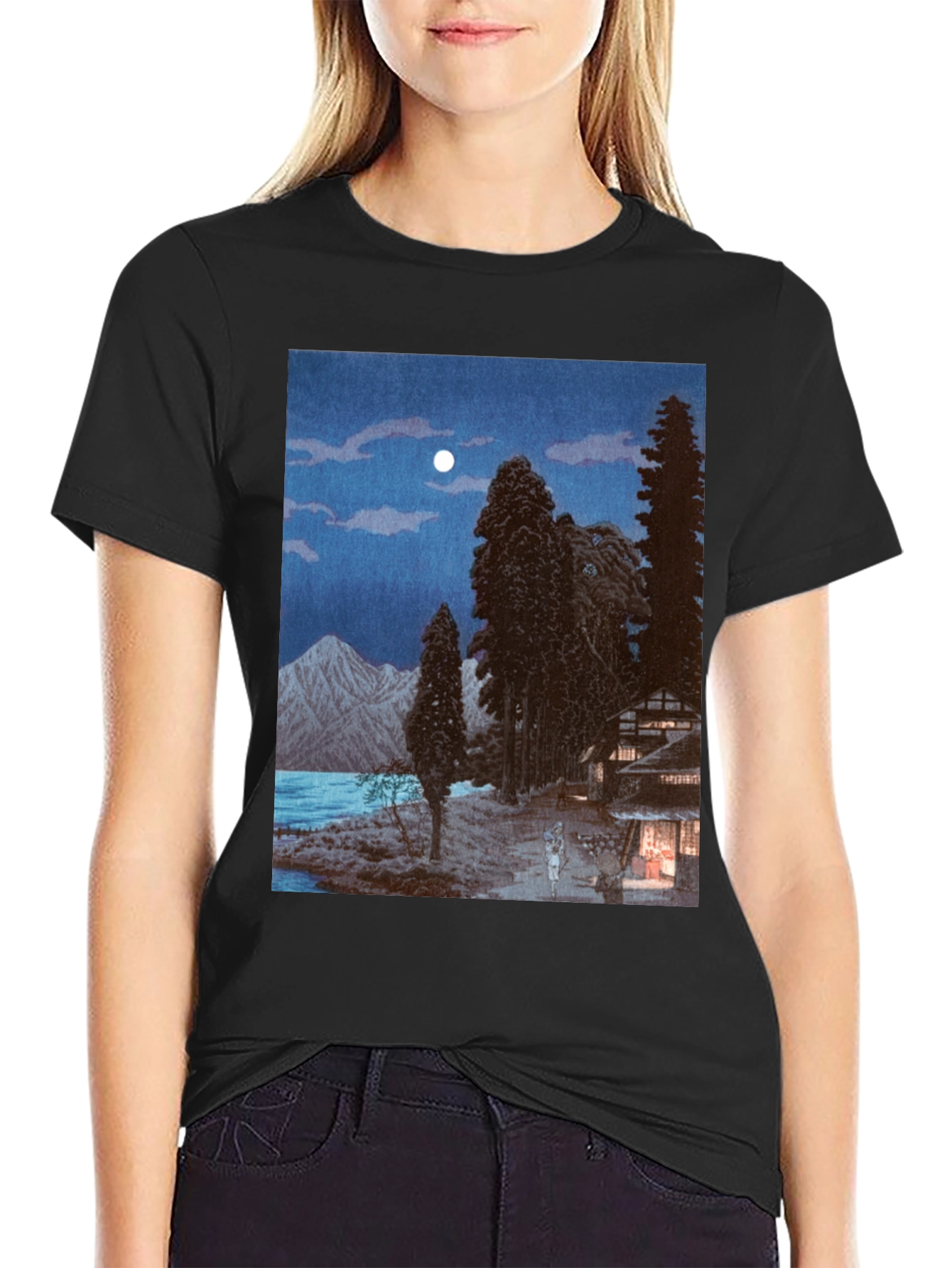 Scenic Landscape Graphic Tee