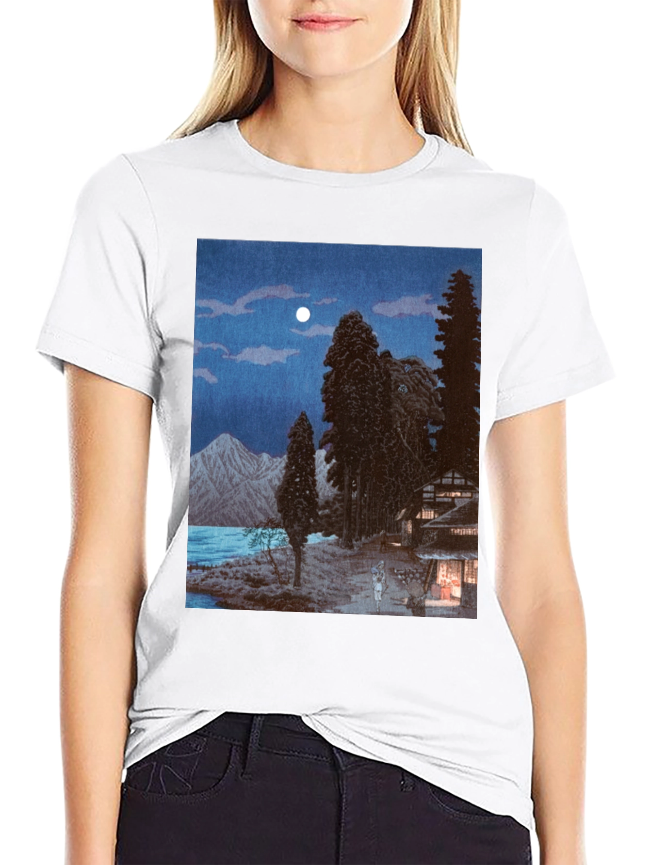 Scenic Landscape Graphic Tee