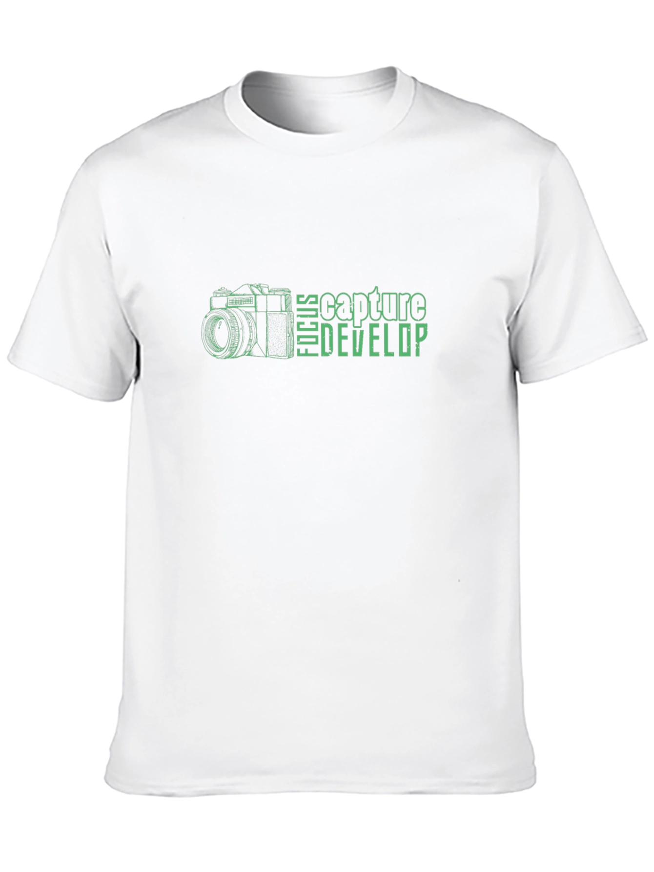 Focus Capture Develop Tee - Photography Enthusiast Shirt