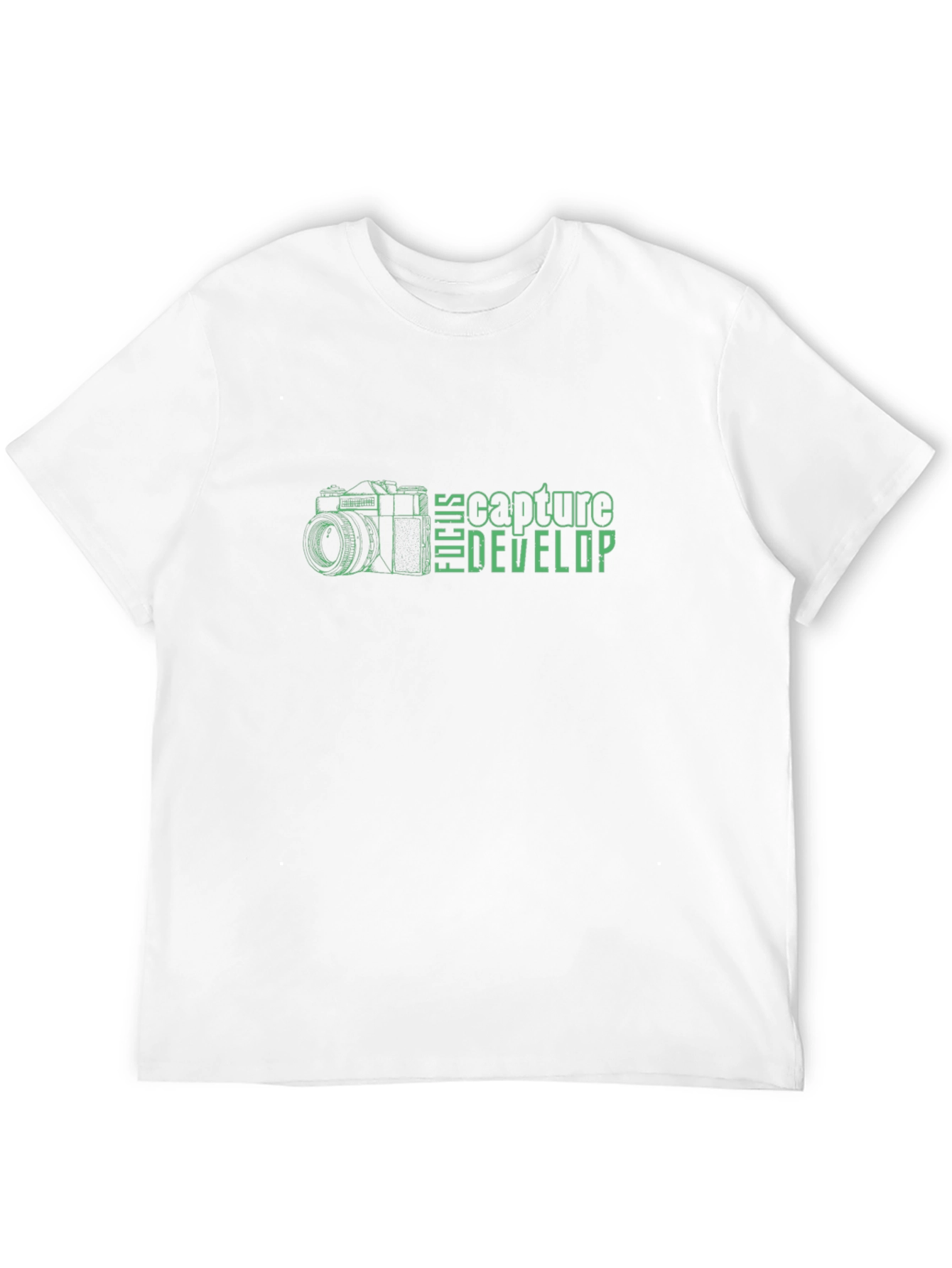 Focus Capture Develop Tee - Photography Enthusiast Shirt