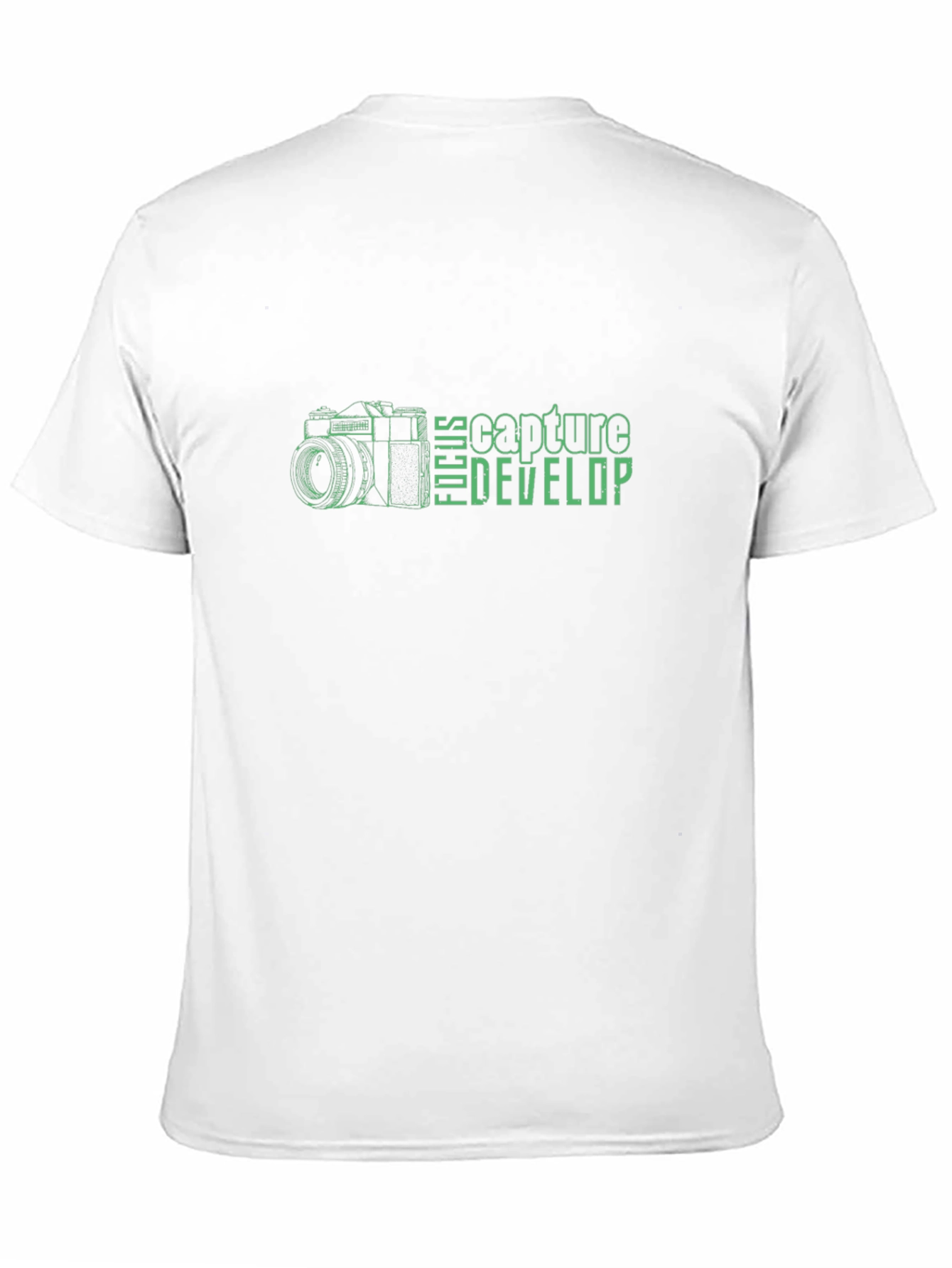 Focus Capture Develop Tee - Photography Enthusiast Shirt