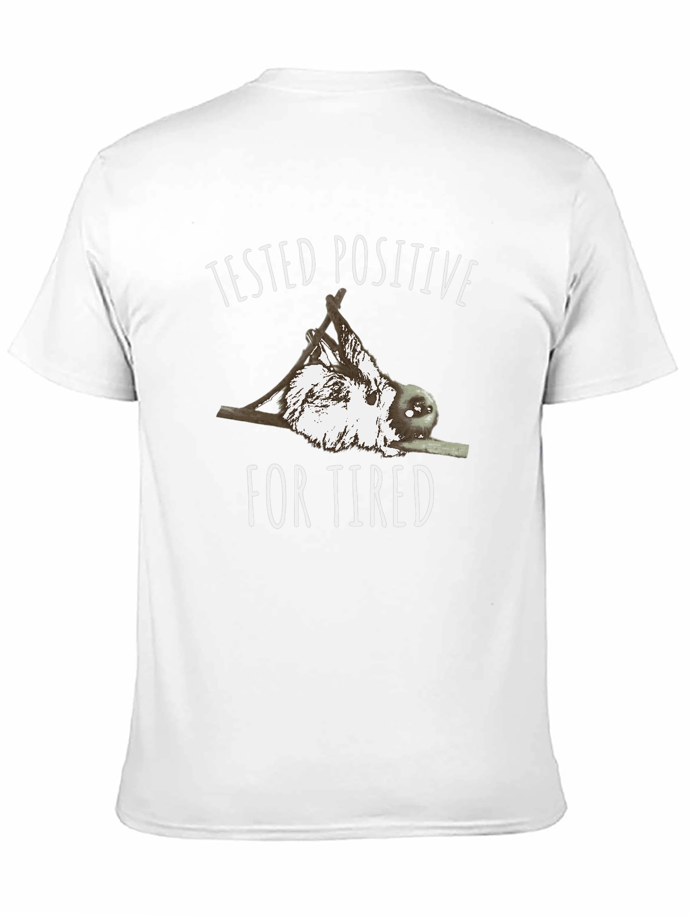 Tired Sloth Graphic T-Shirt - Unisex Comfort