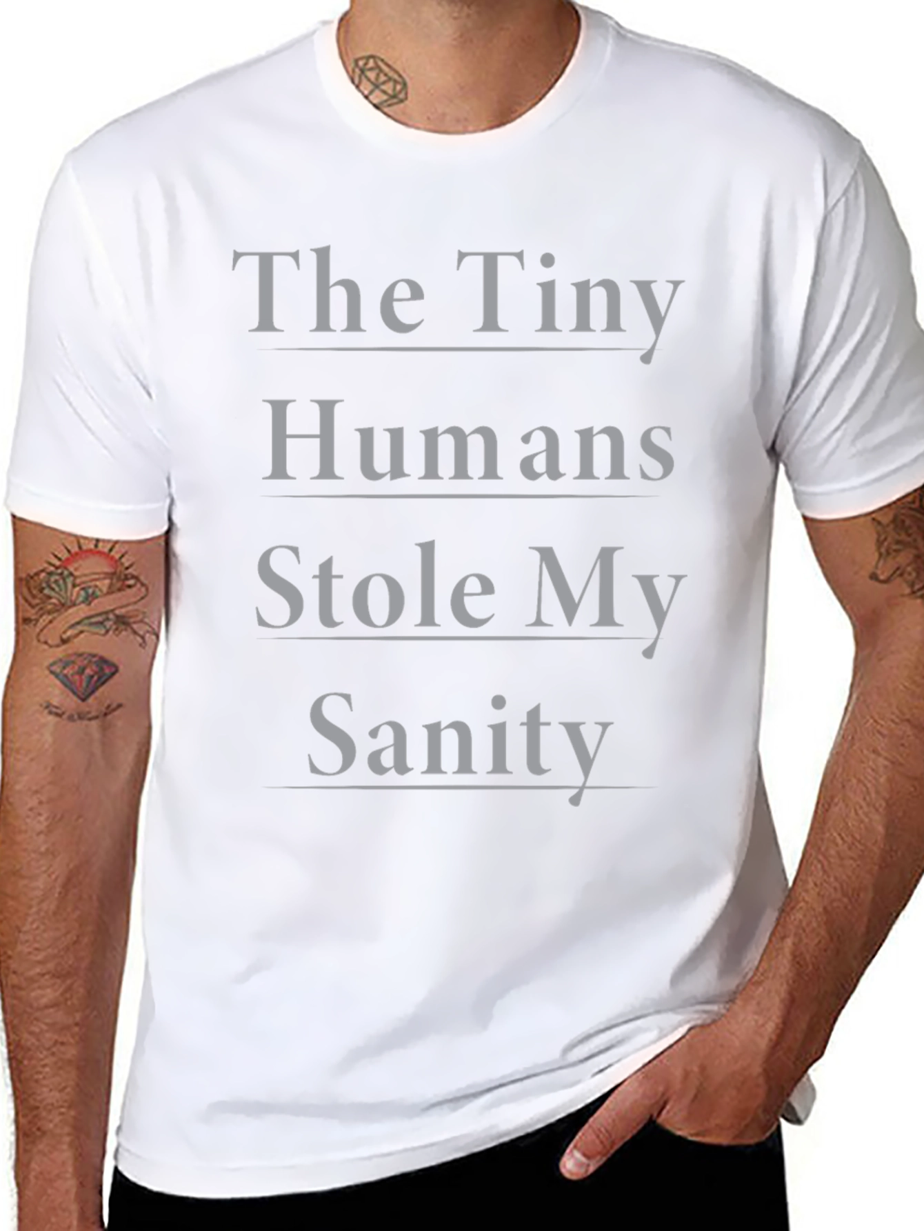 The Tiny Humans Stole My Sanity T-Shirt