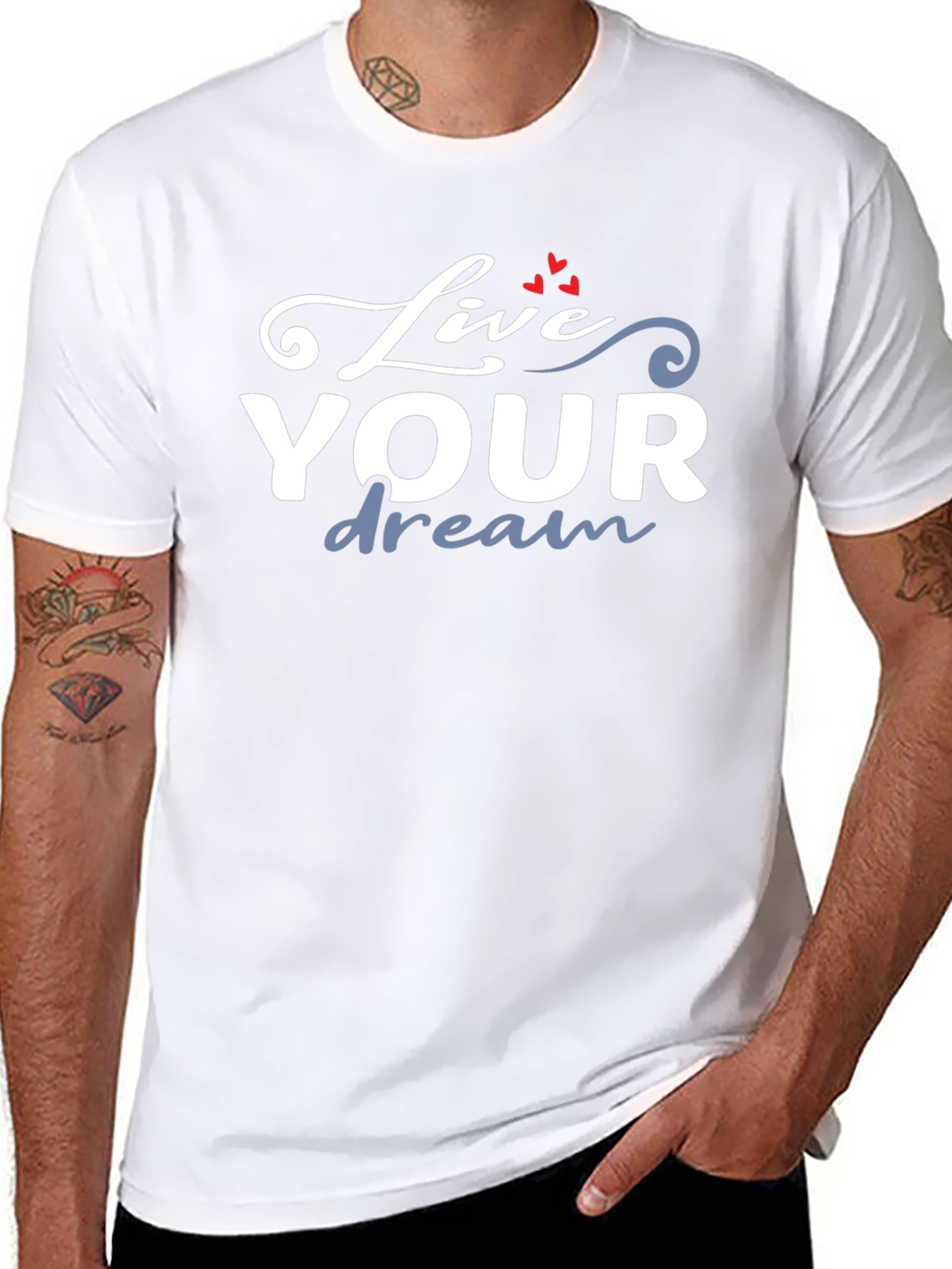 Live Your Dream T-Shirt - Stylish Graphic Tee