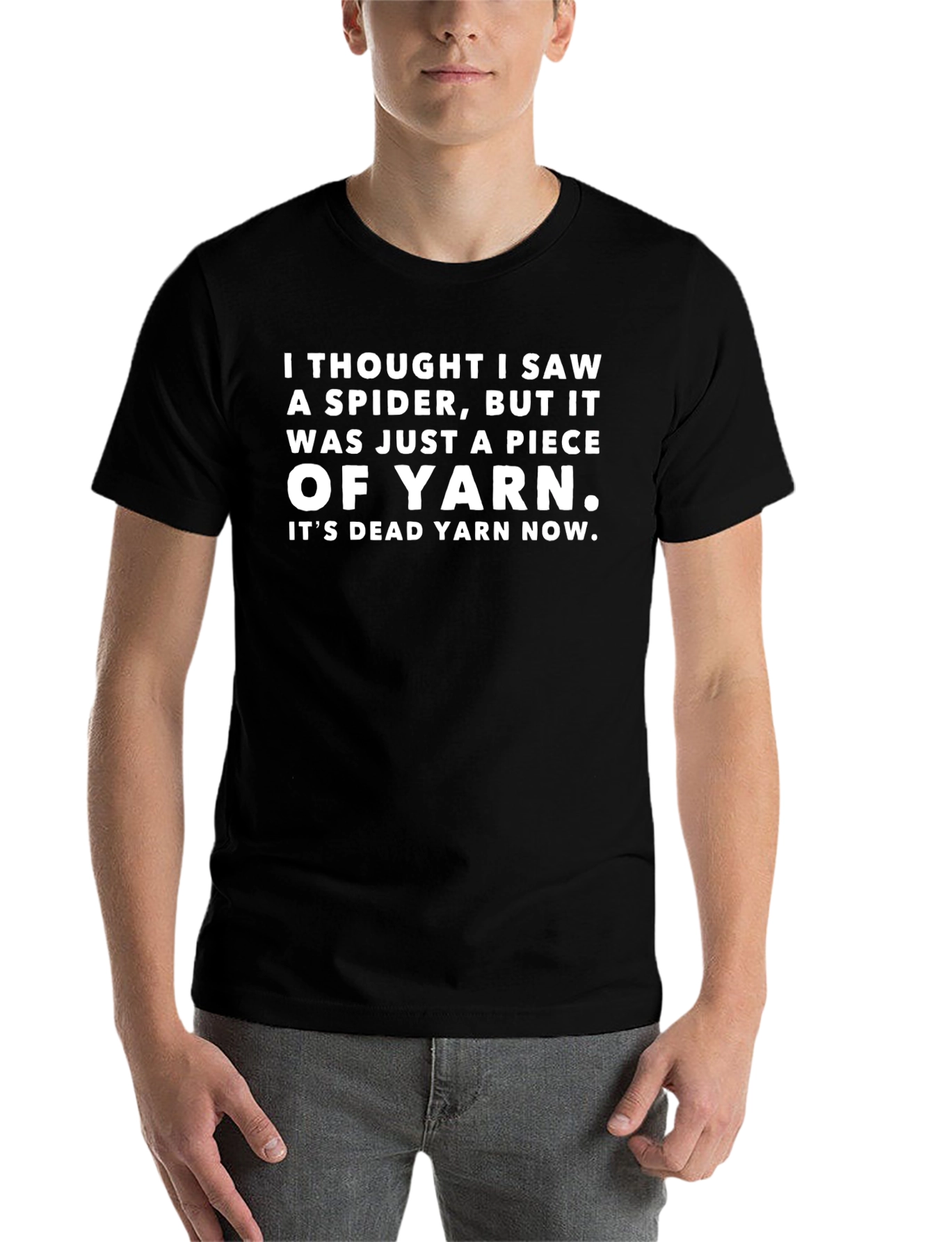 Funny Spider Yarn T-Shirt